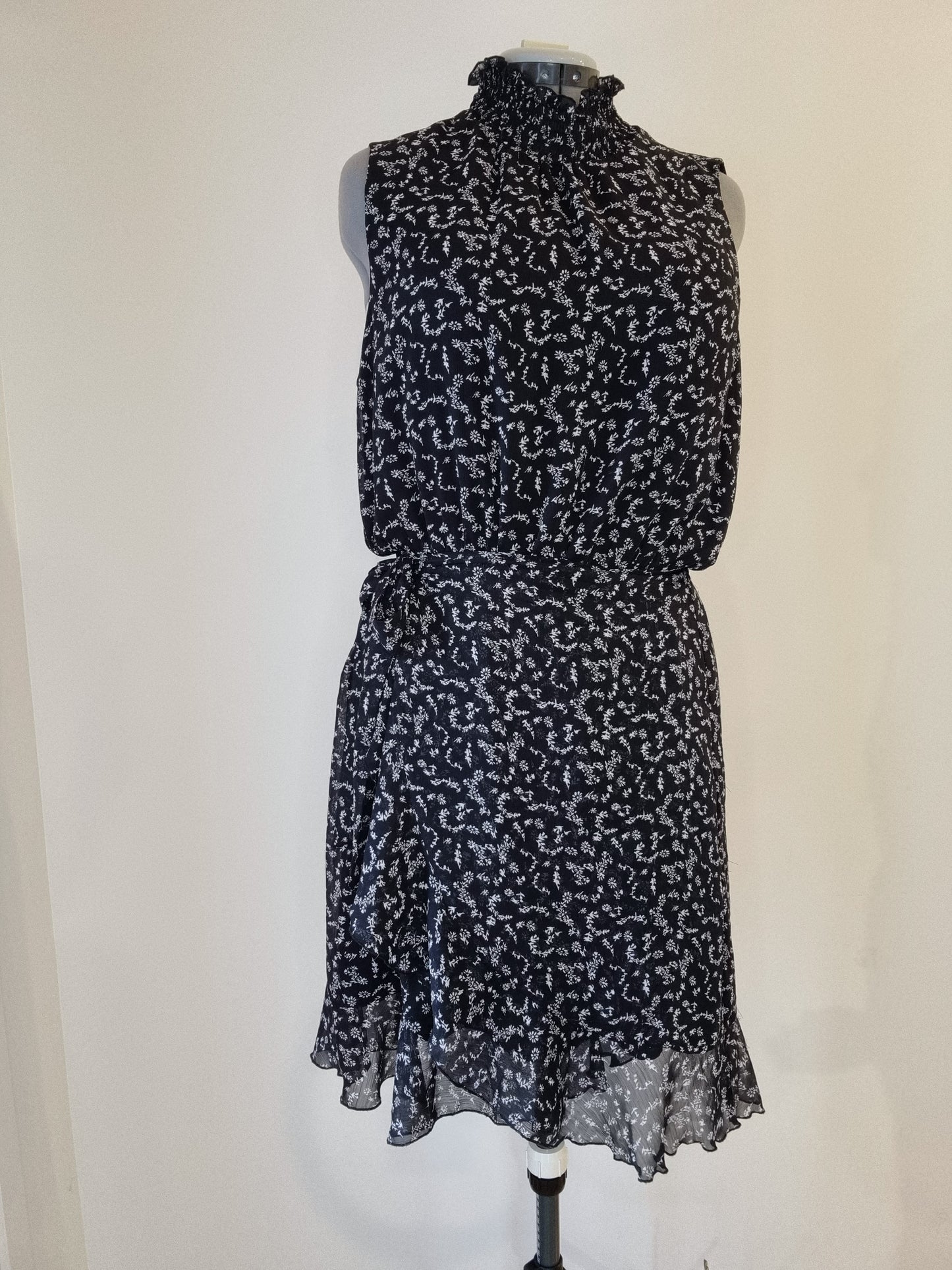 Decjuba Mock Wrap Dress - Size 14