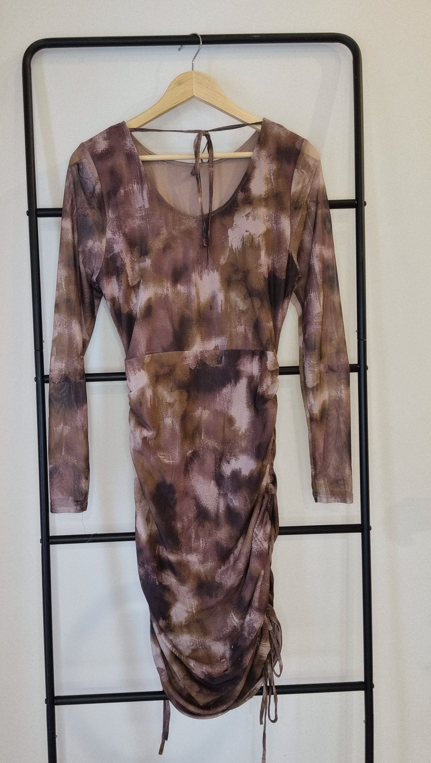 Showpo Mesh Bodycon style mini dress - Size 14