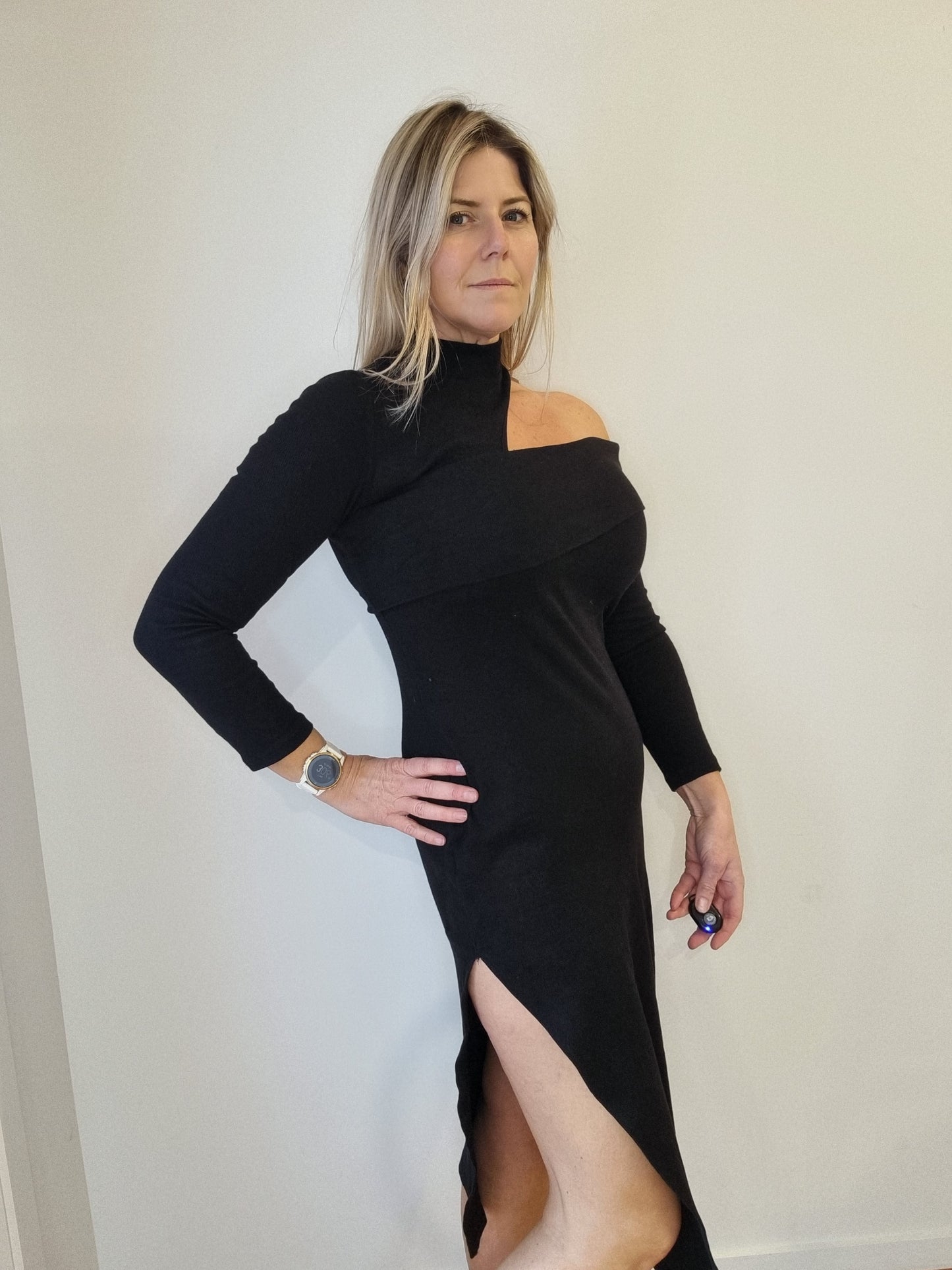Showpo BodyCon One-Shoulder Dress - Size 12