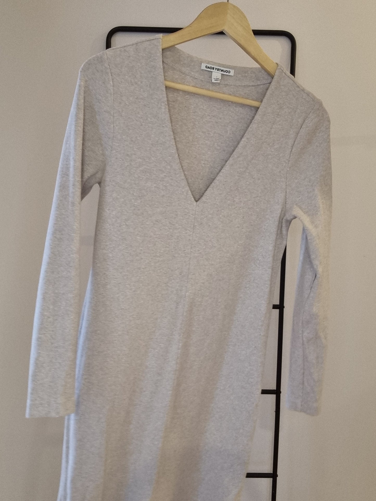 Country Road Ribbed Dress - Size L