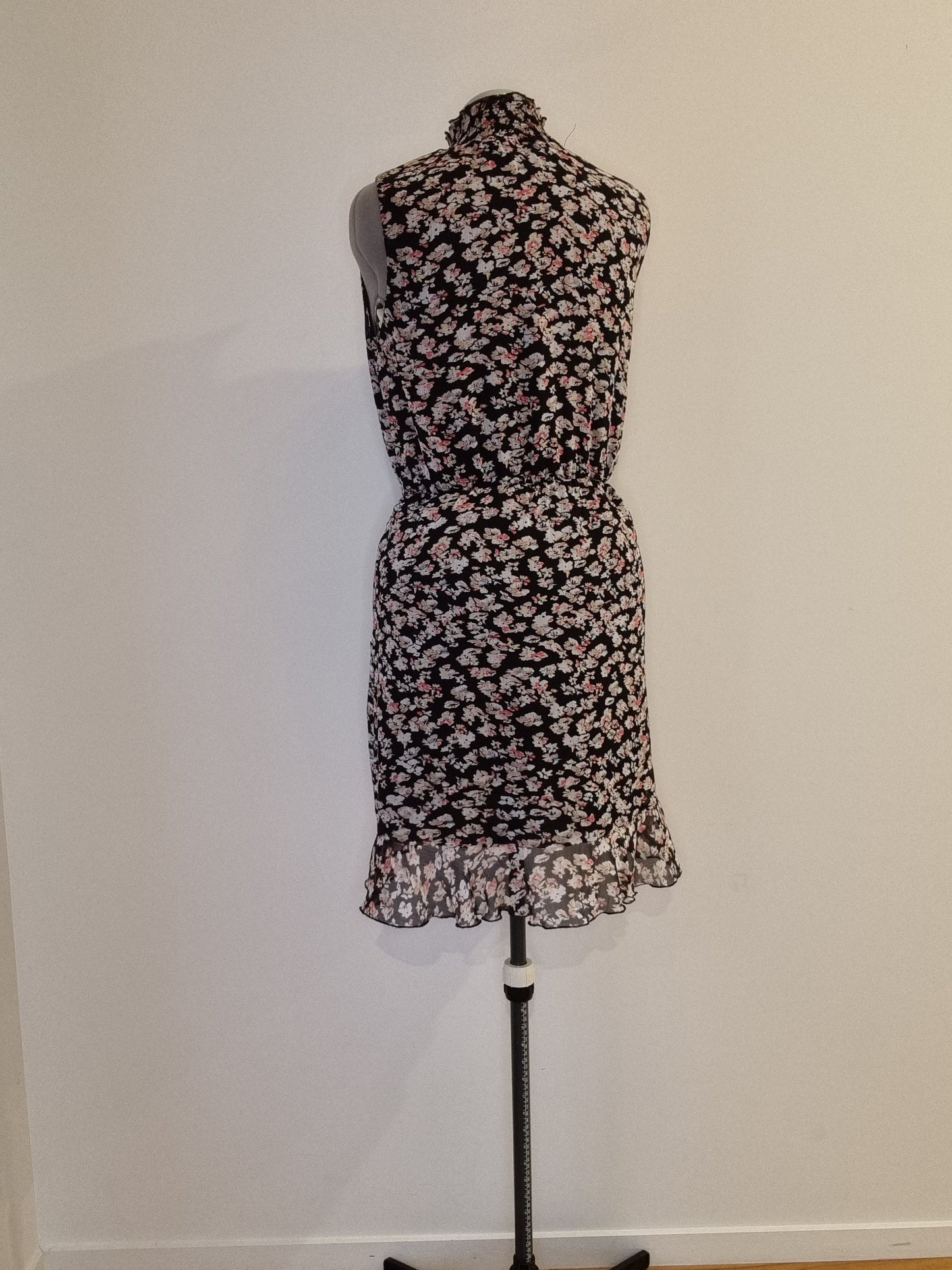 Decjuba Mock-Wrap Dress - Size 14