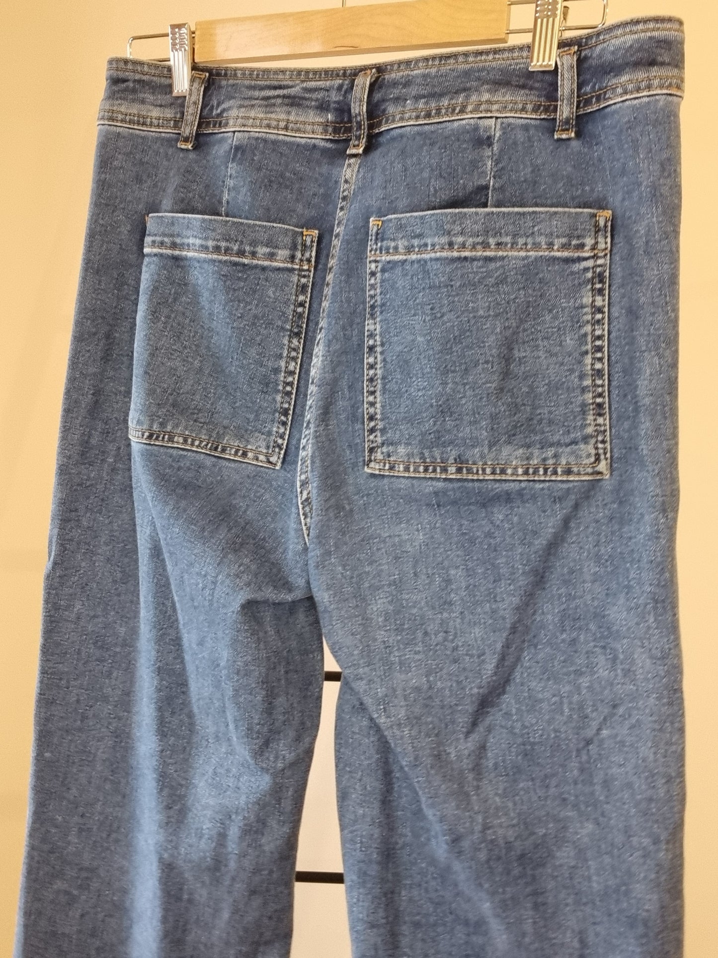 Zara Wide Leg Jeans - Size 12/14