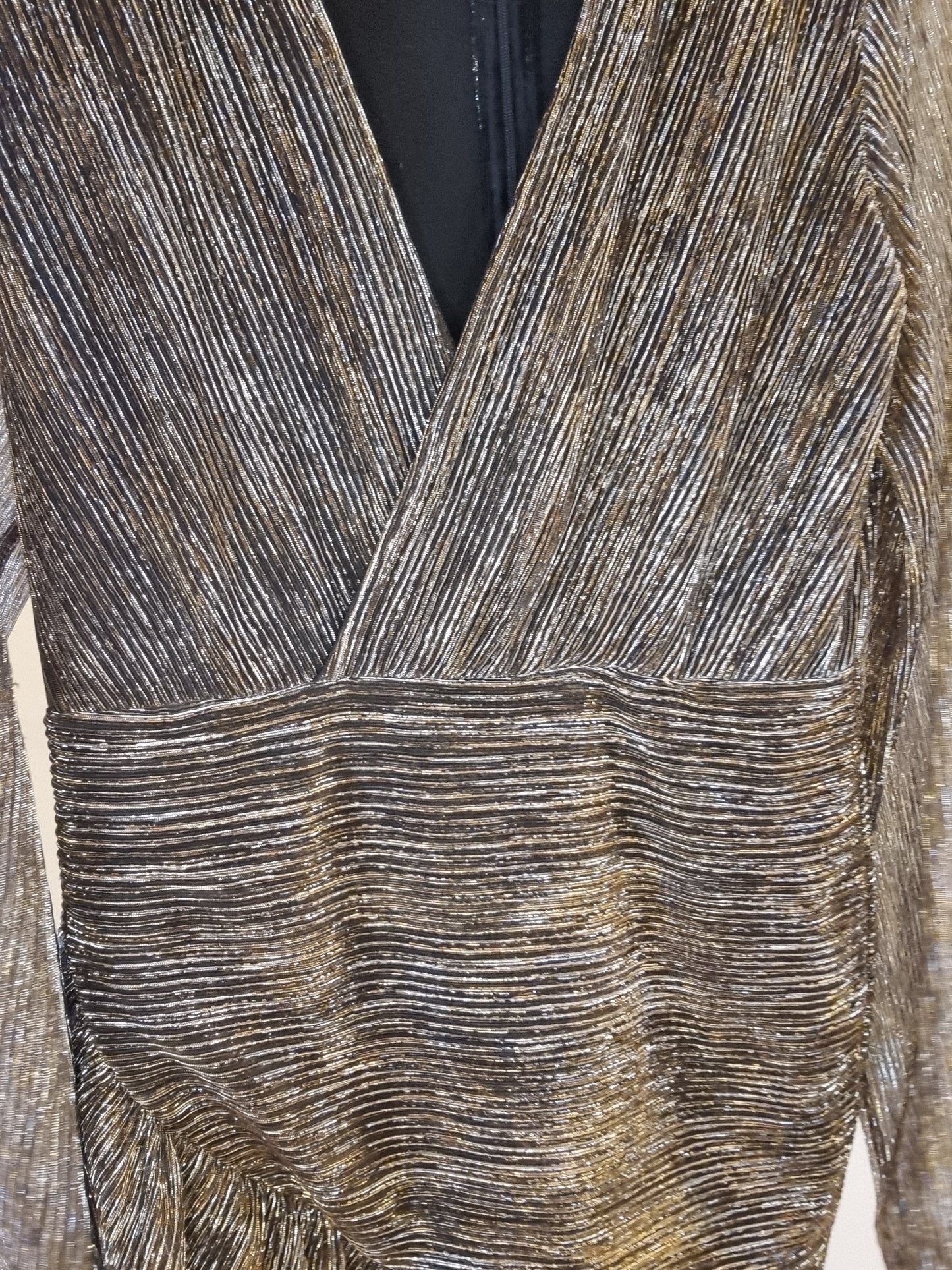 Showpo shimmer mini dress - Size 12