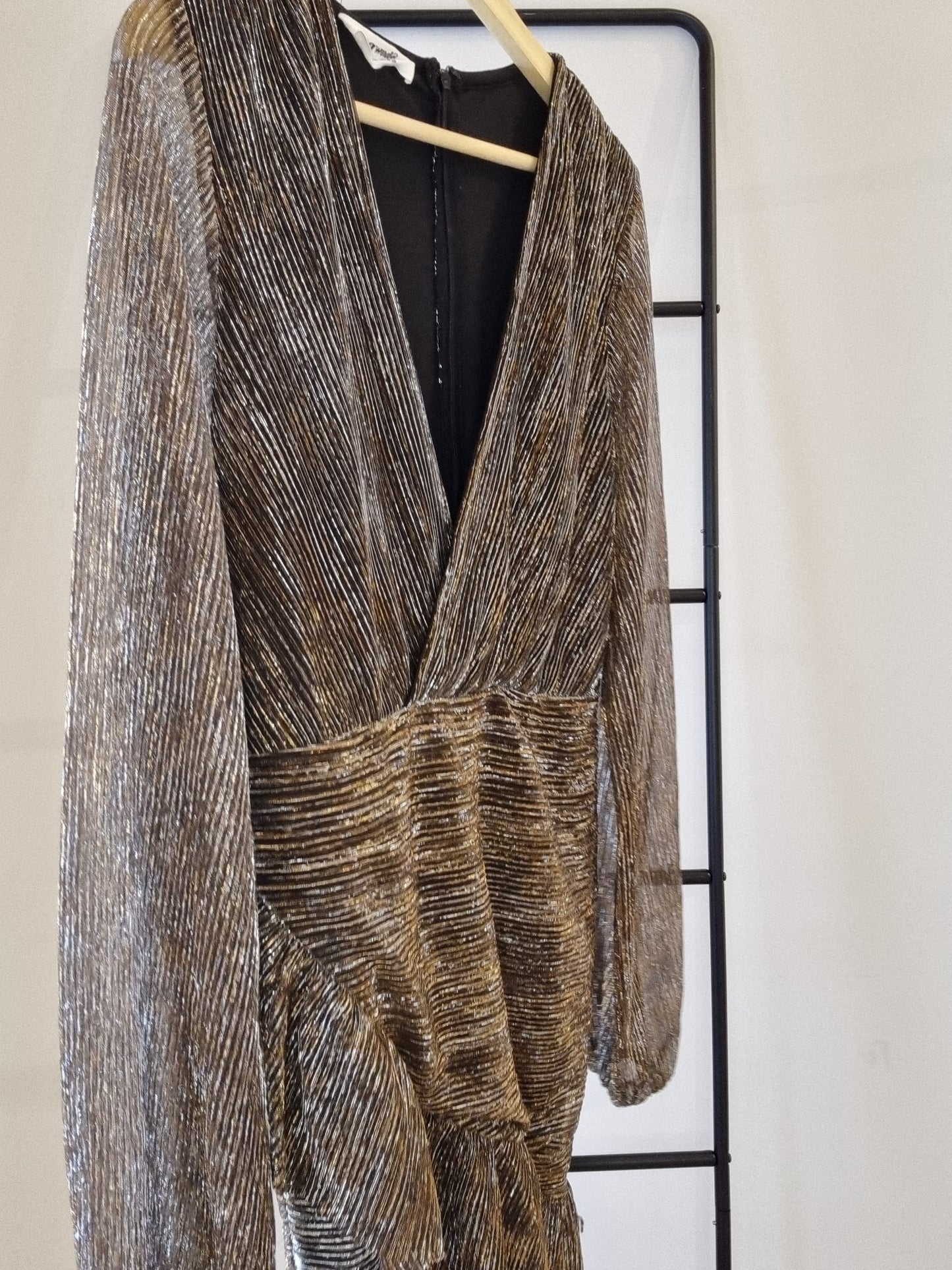Showpo shimmer mini dress - Size 12