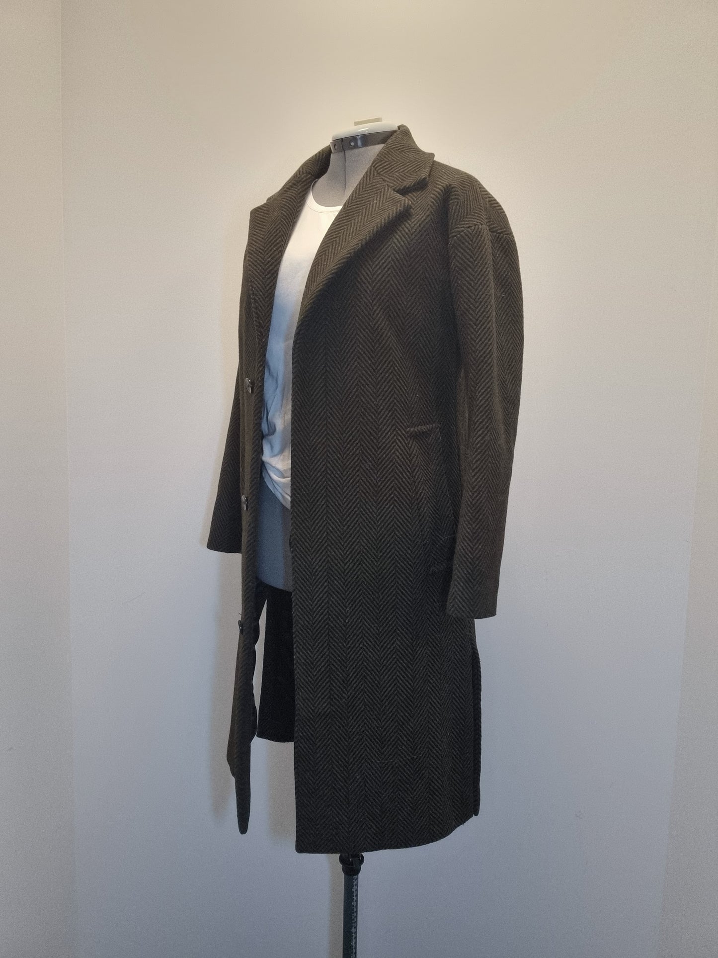 Parka London Herringbone Jacket - Size XS