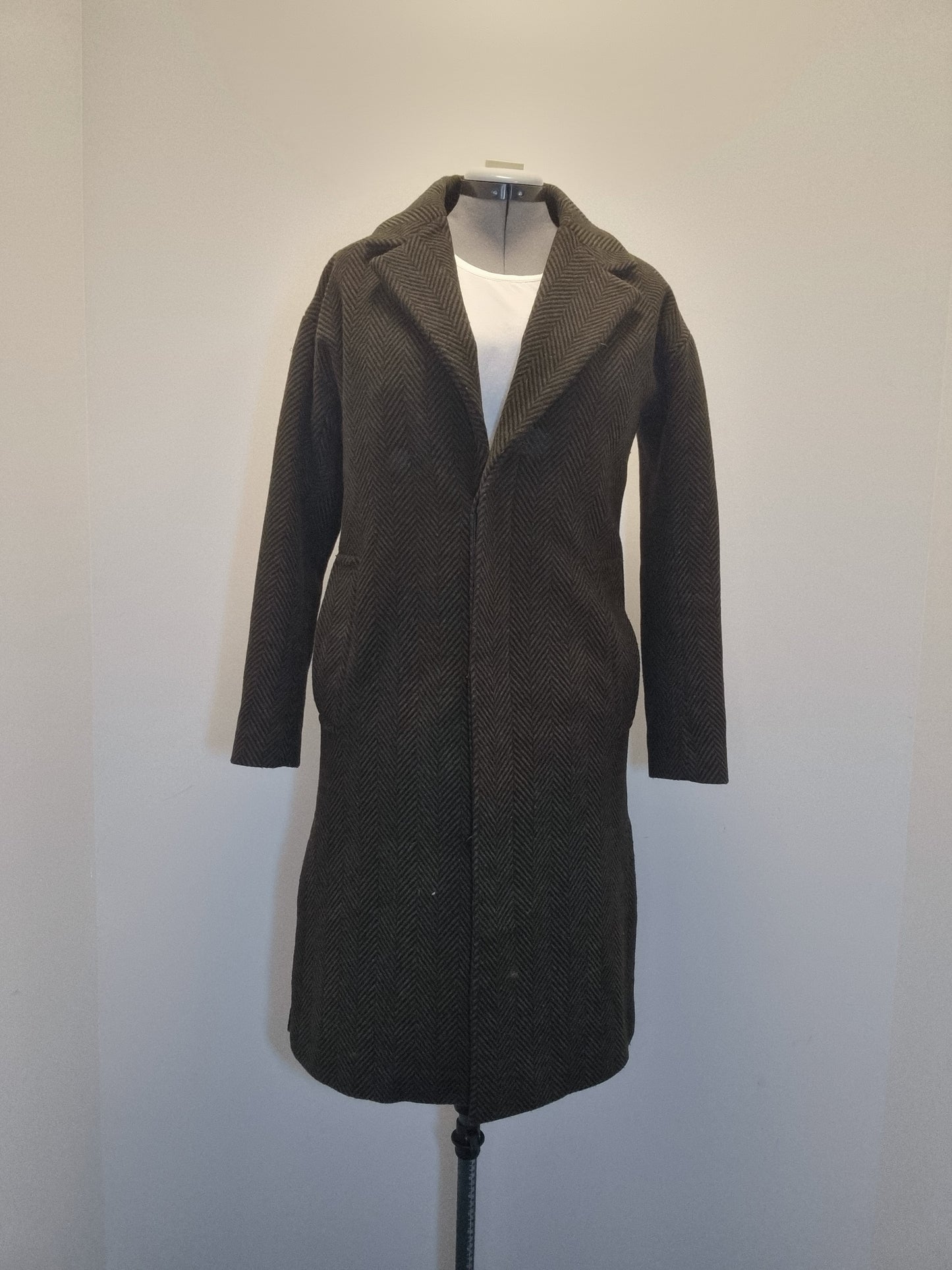 Parka London Herringbone Jacket - Size XS