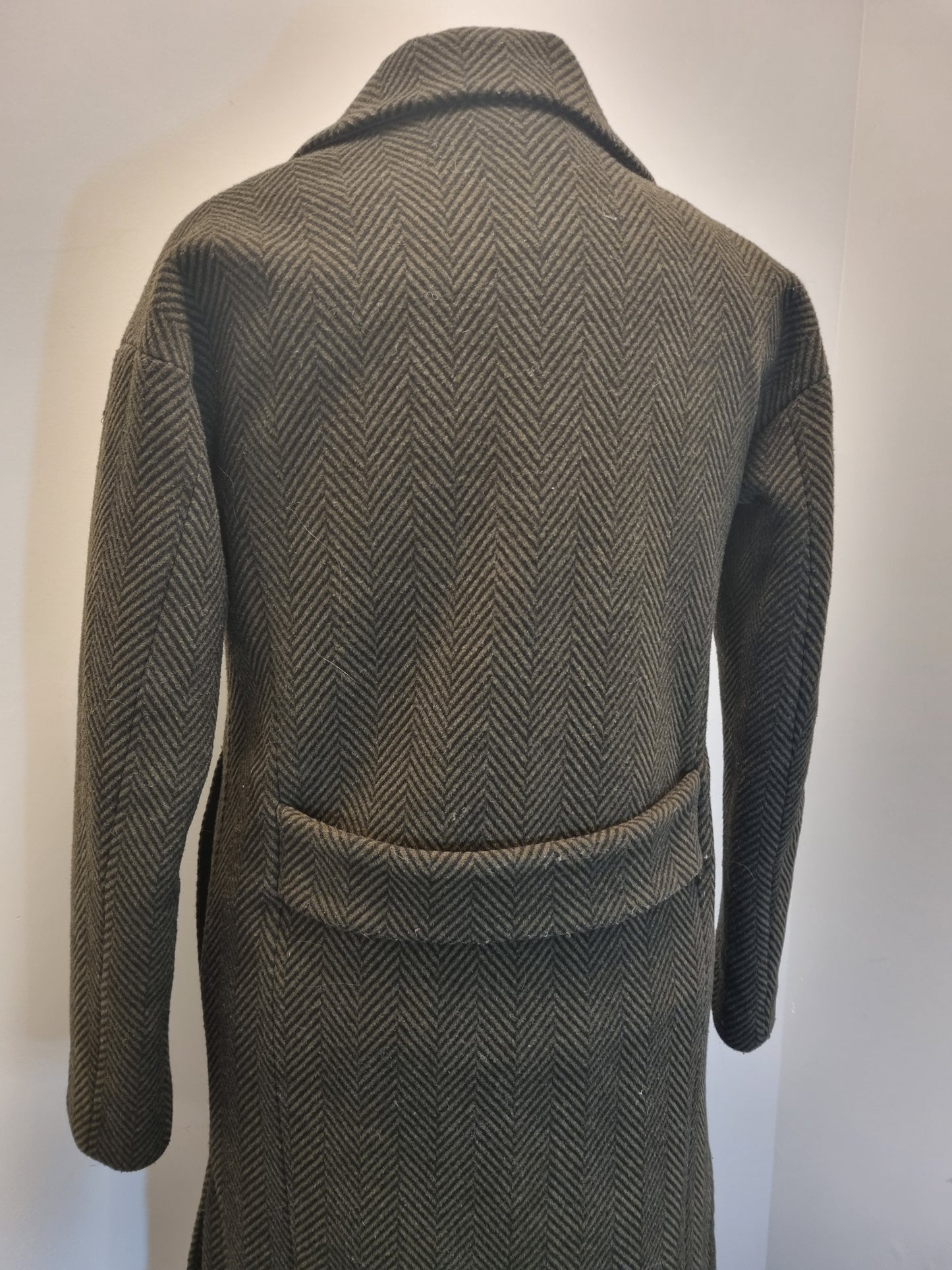 Parka London Herringbone Jacket - Size XS