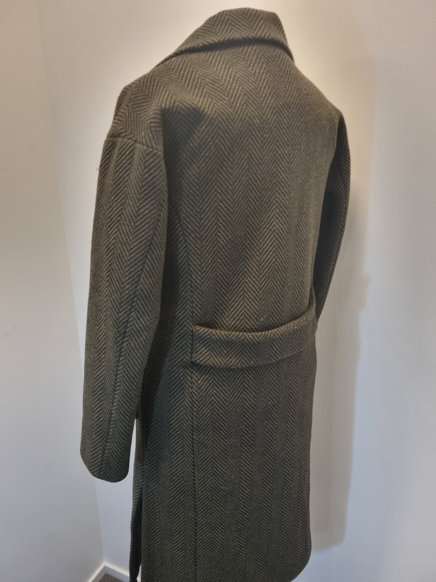 Parka London Herringbone Jacket - Size XS