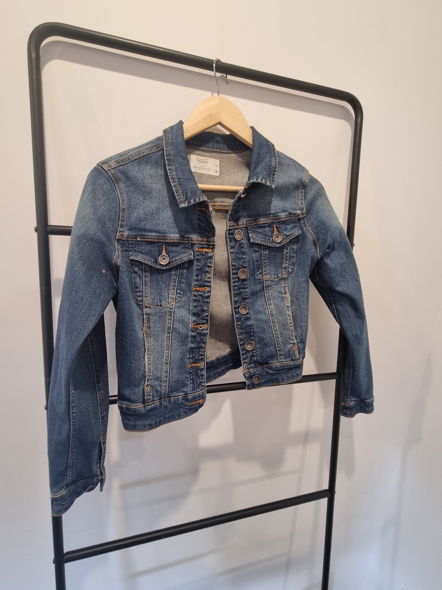 Silent Theory Denim Jacket - Size 8