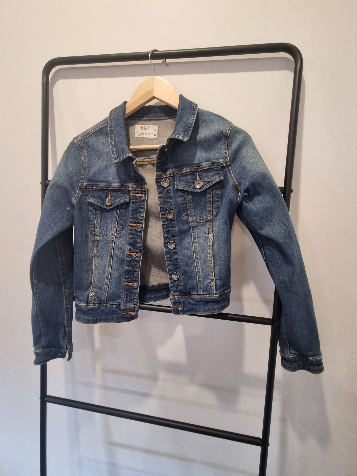Silent Theory Denim Jacket - Size 8