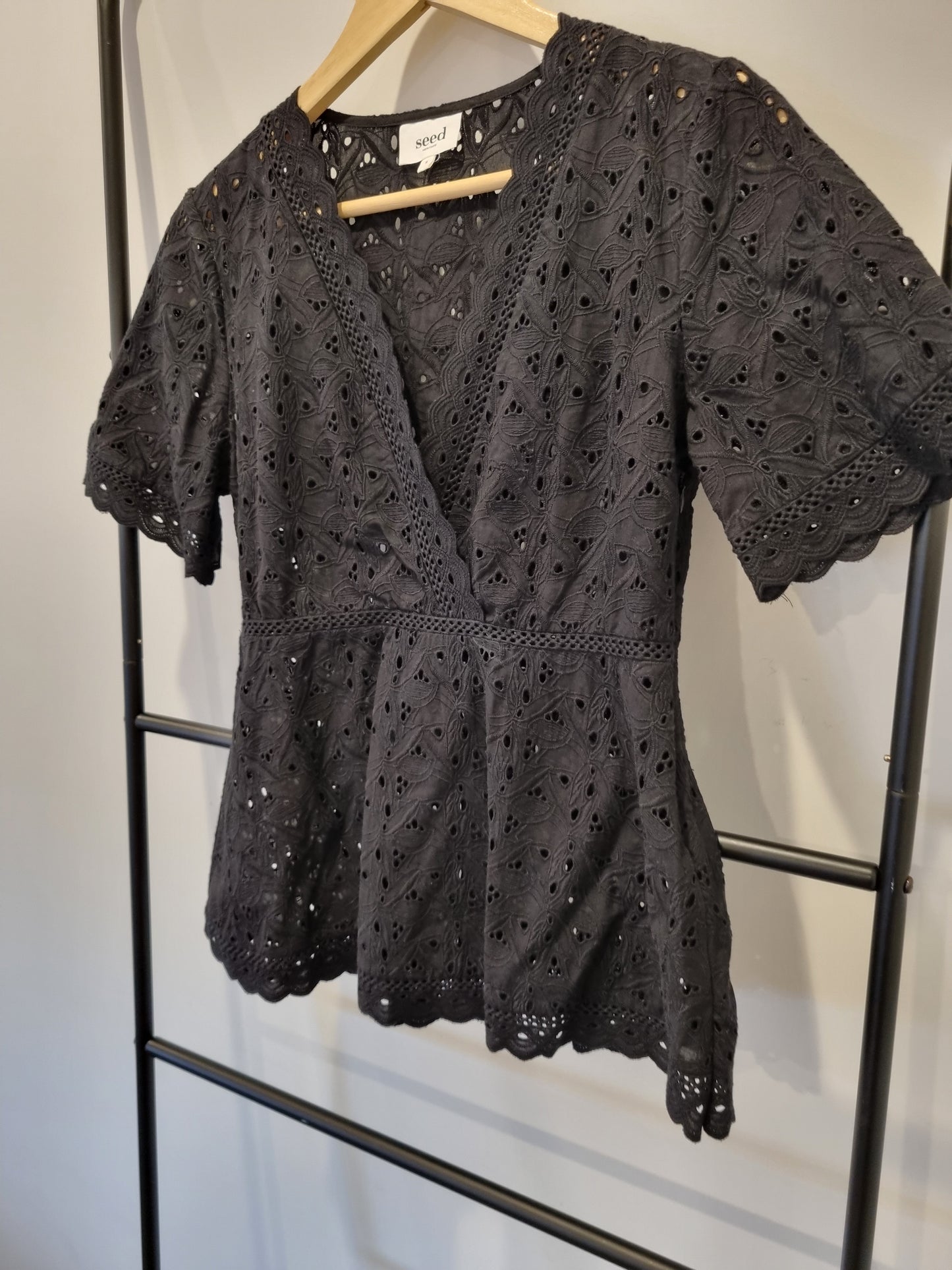 Seed Broderie Top - Size 8