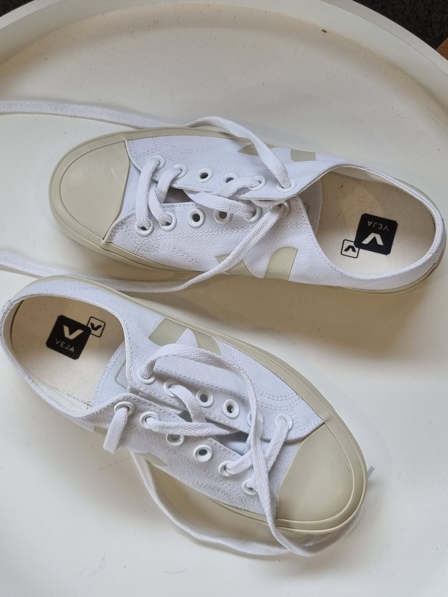 Veja Canvas Sneakers - Size 38
