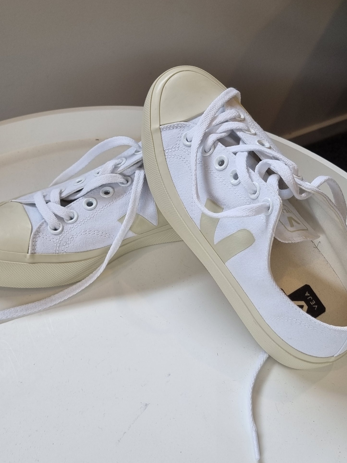 Veja Canvas Sneakers - Size 38