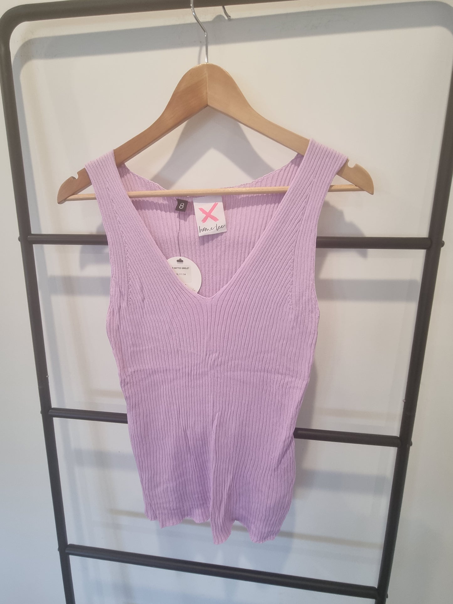 HomeLee Sleeveless Top- SIze 8 (BNWT)
