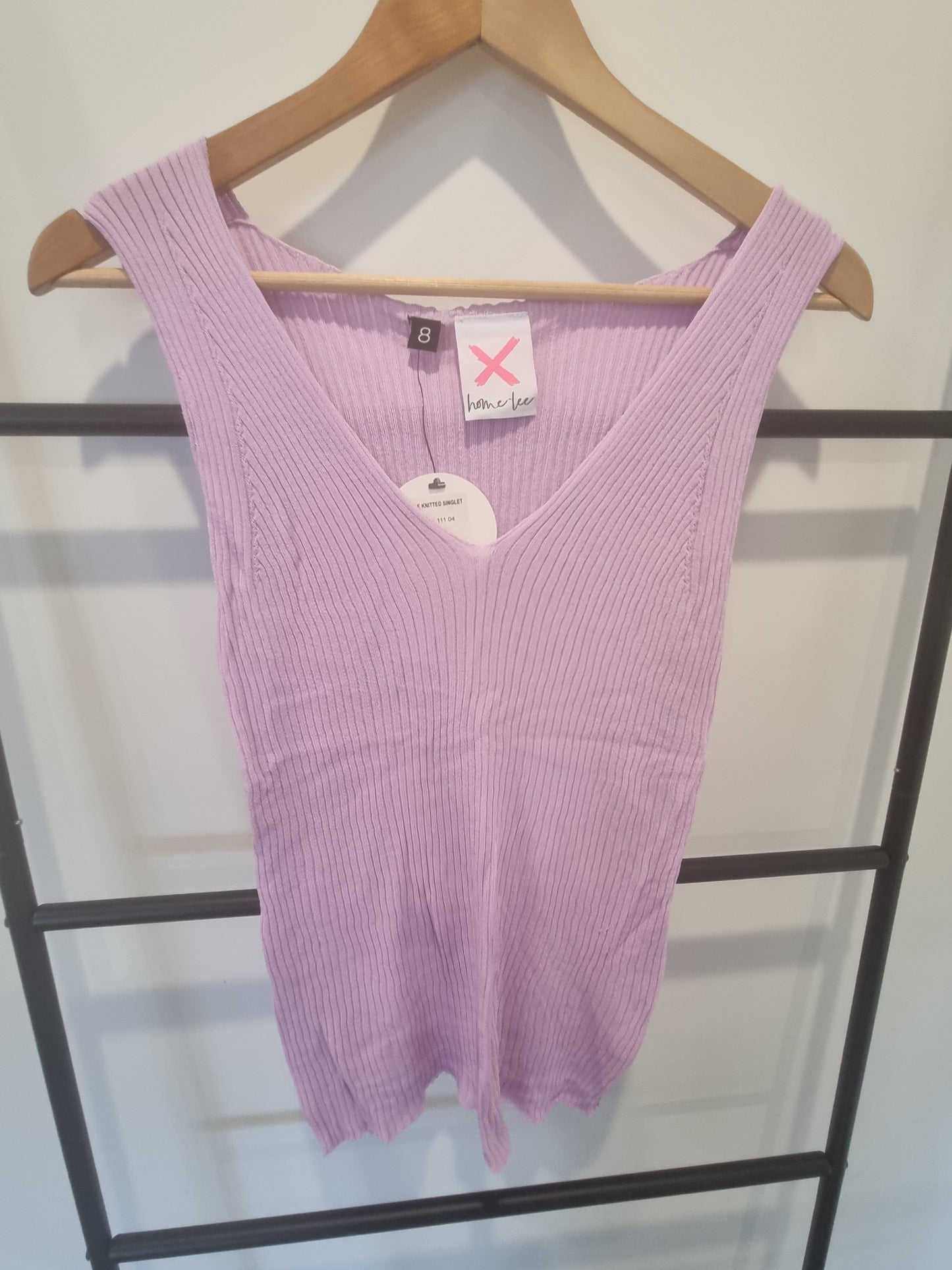 HomeLee Sleeveless Top- SIze 8 (BNWT)
