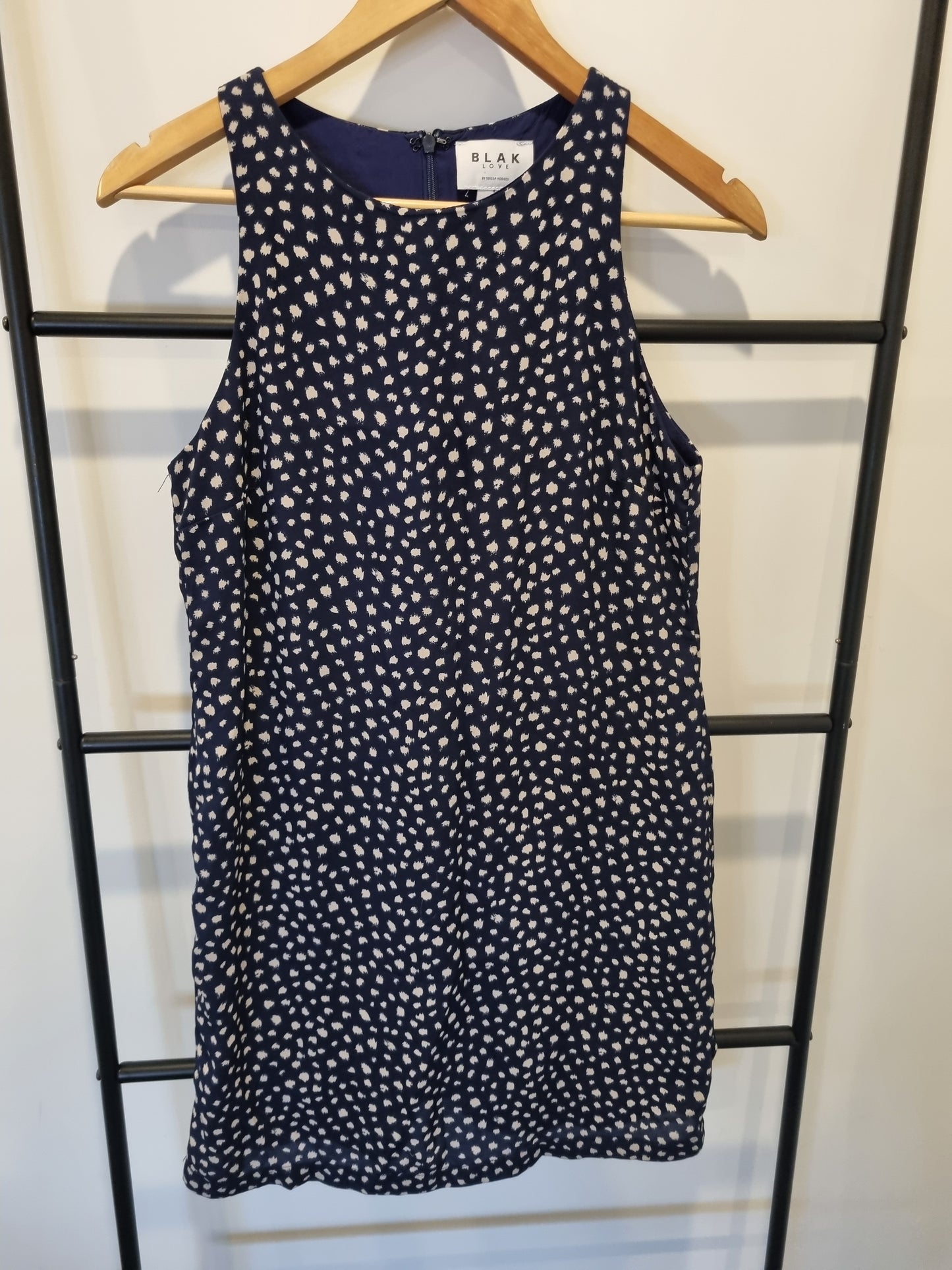 BLAK Love sleeveless shift dress - Size 8
