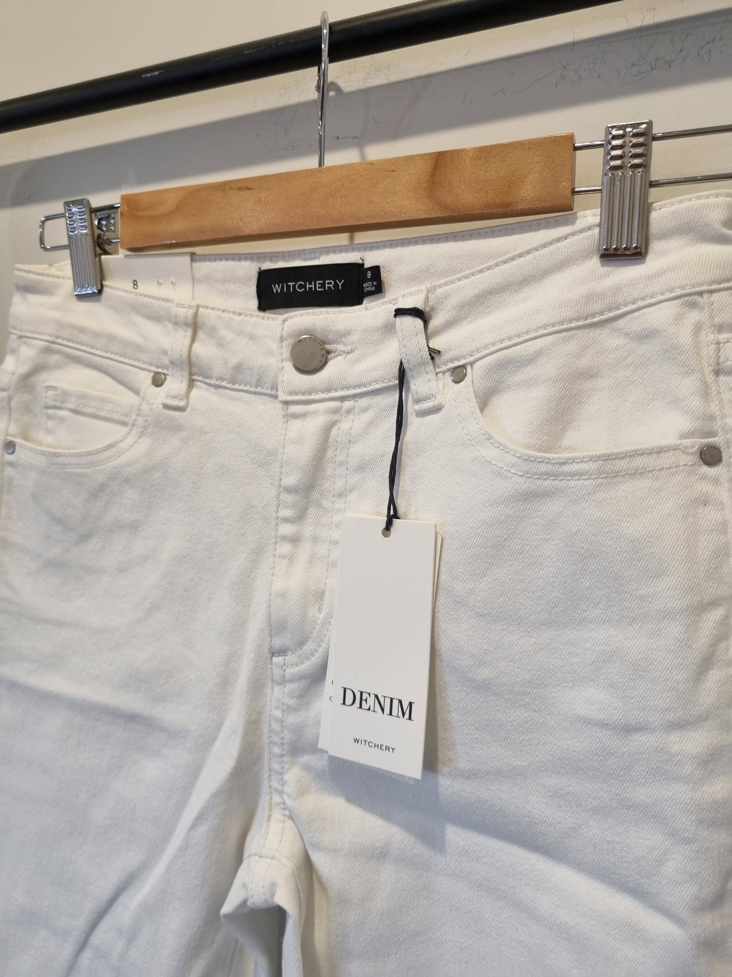 Witchery Skinny Leg Jeans - Size 8 (BNWT)