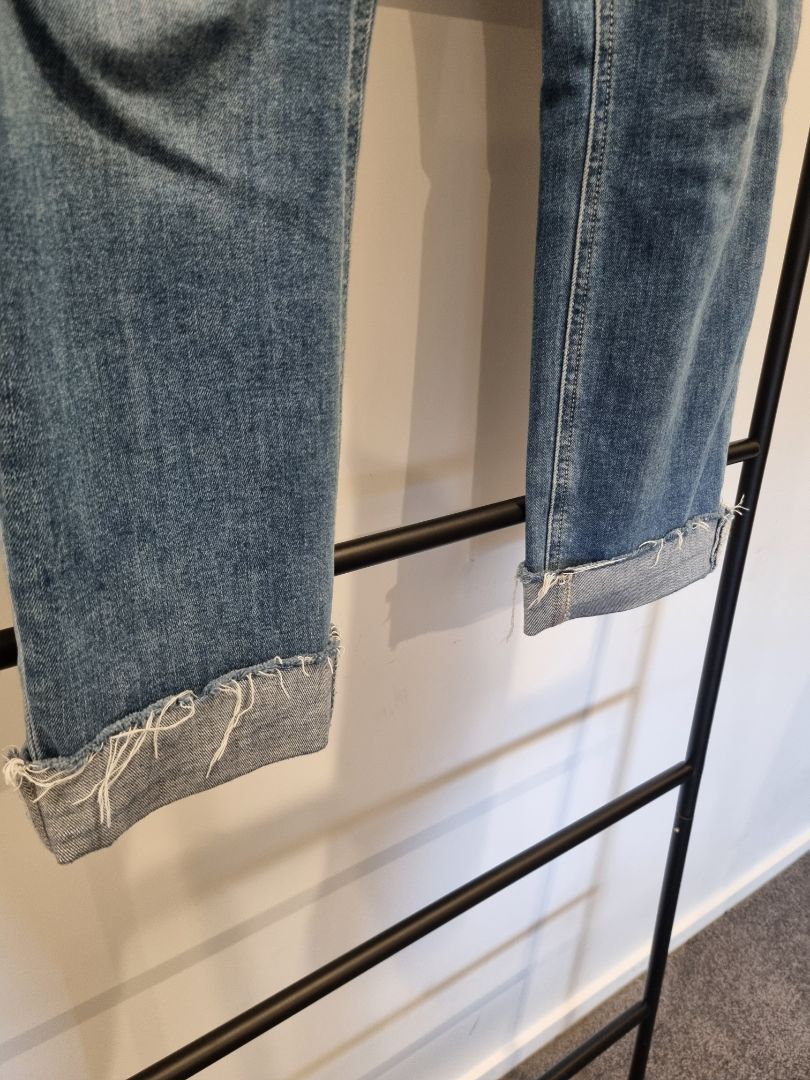 Paige, Brigitte Jeans - Raw Hem, Size 14