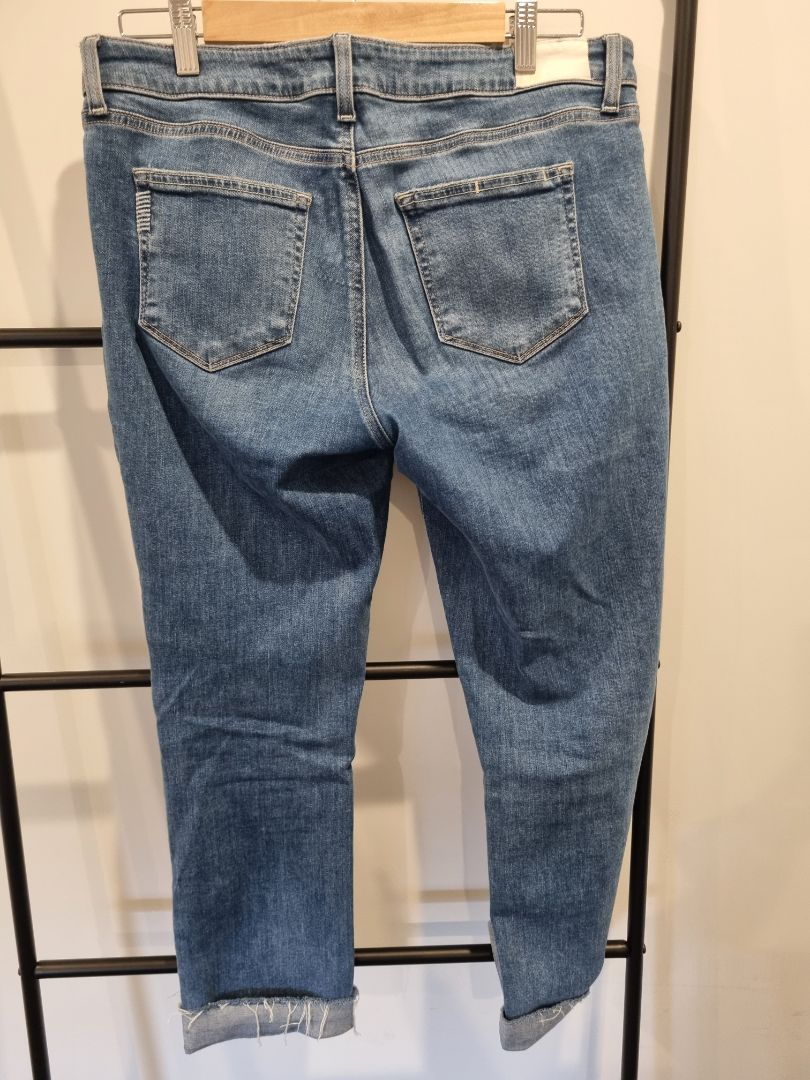 Paige, Brigitte Jeans - Raw Hem, Size 14