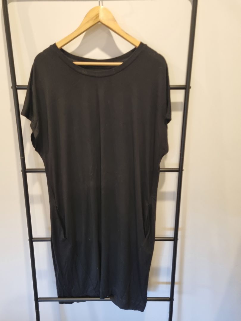 Black LouLou Bamboo Dress, Size: M/L
