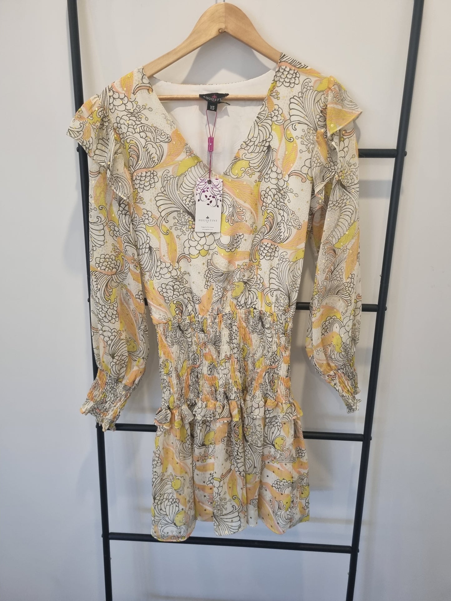 Augustine Mini Dress - Size XS (BNWT)