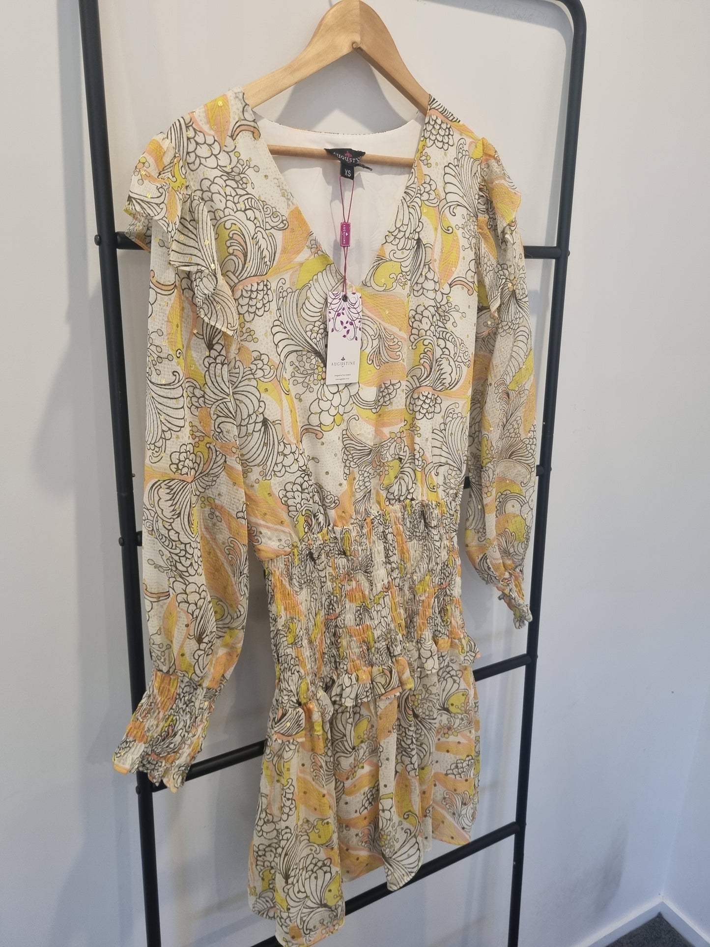 Augustine Mini Dress - Size XS (BNWT)