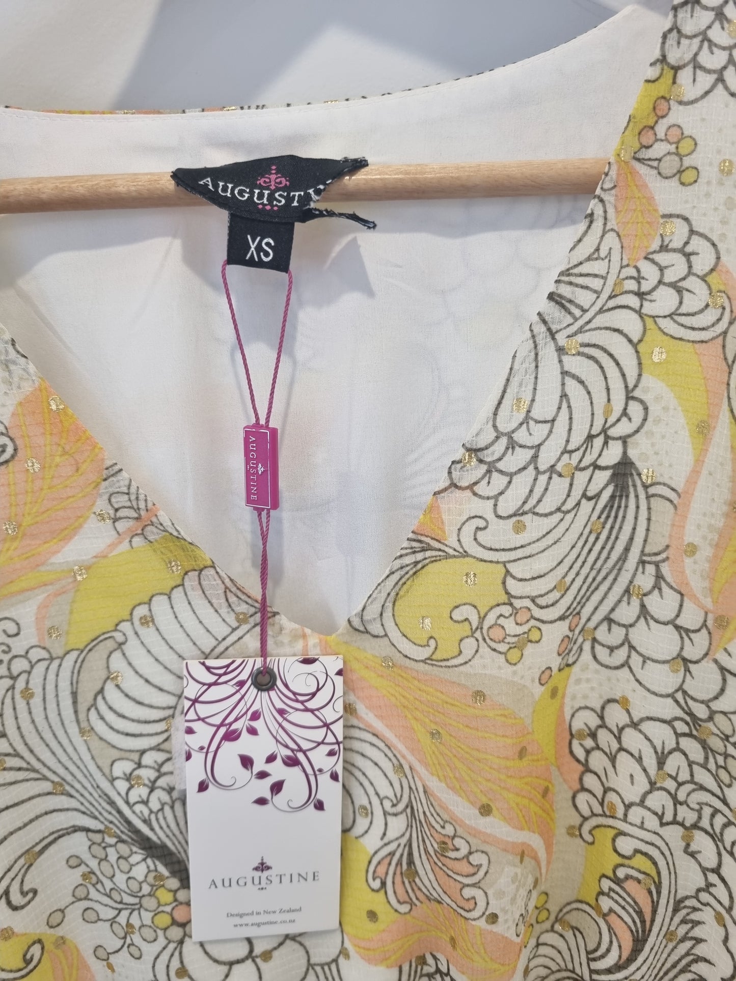 Augustine Mini Dress - Size XS (BNWT)