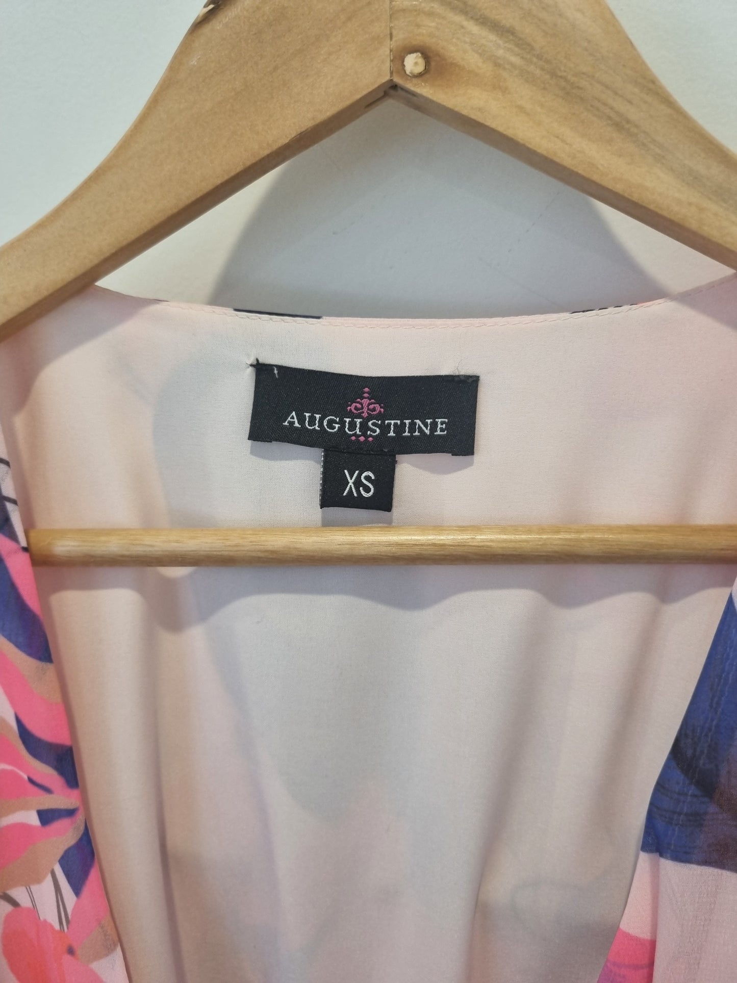 Augustine Mini Wrap Dress - Size XS