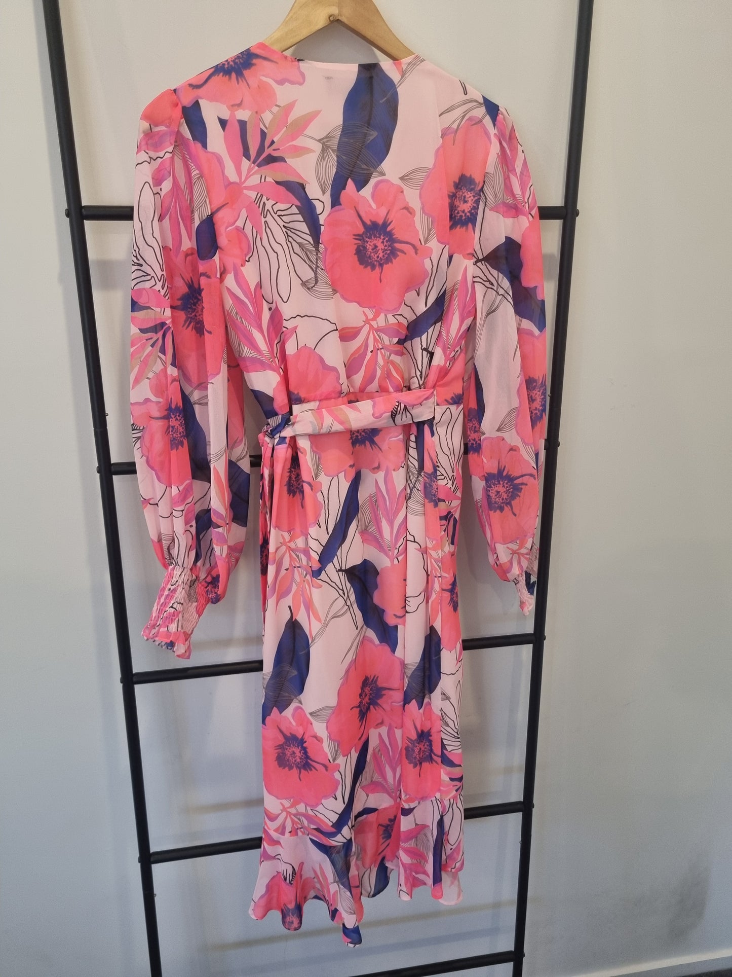Augustine Mini Wrap Dress - Size XS