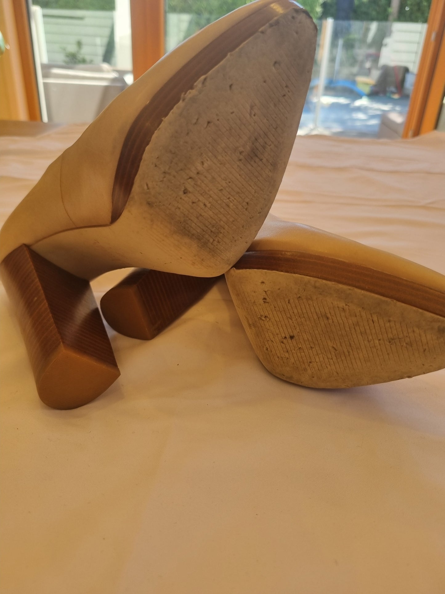 Wittner Nude Heels - EU 38 (Size 7.5)