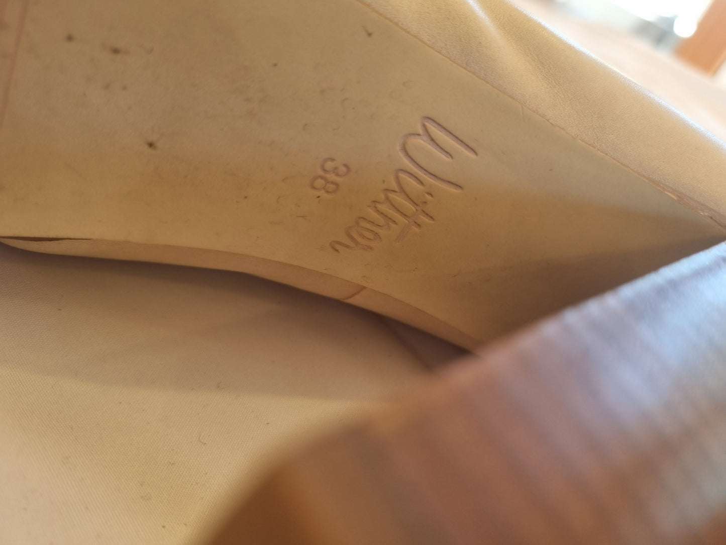 Wittner Nude Heels - EU 38 (Size 7.5)