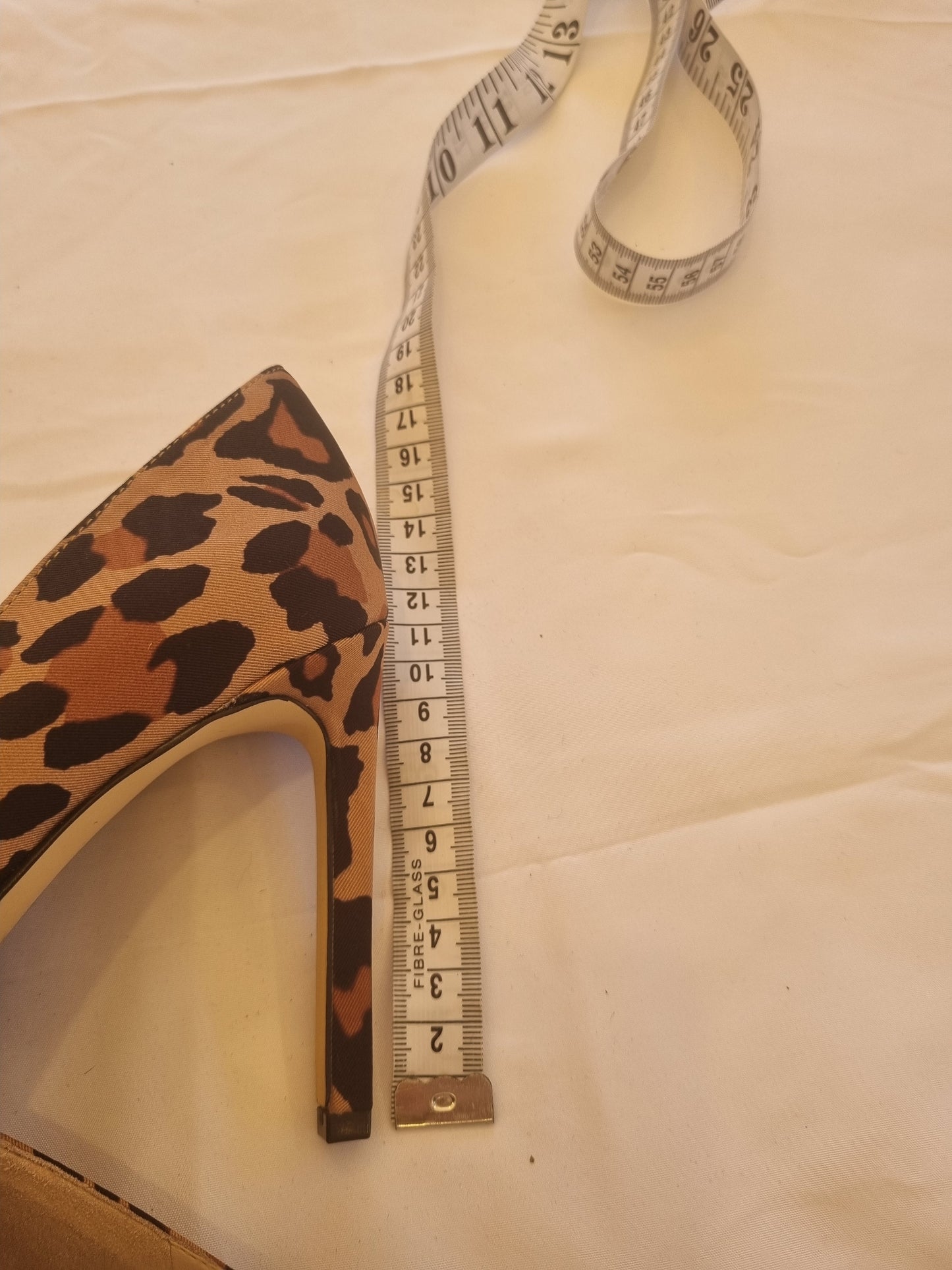 Nine West Leopard Print Heels - Size 38 (Size 7.5)