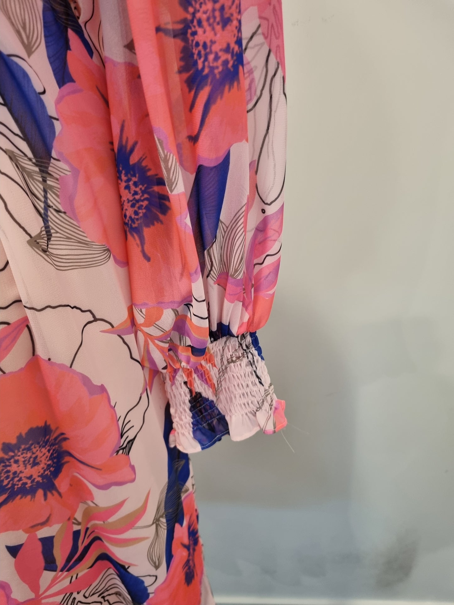 Augustine Mini Wrap Dress - Size XS