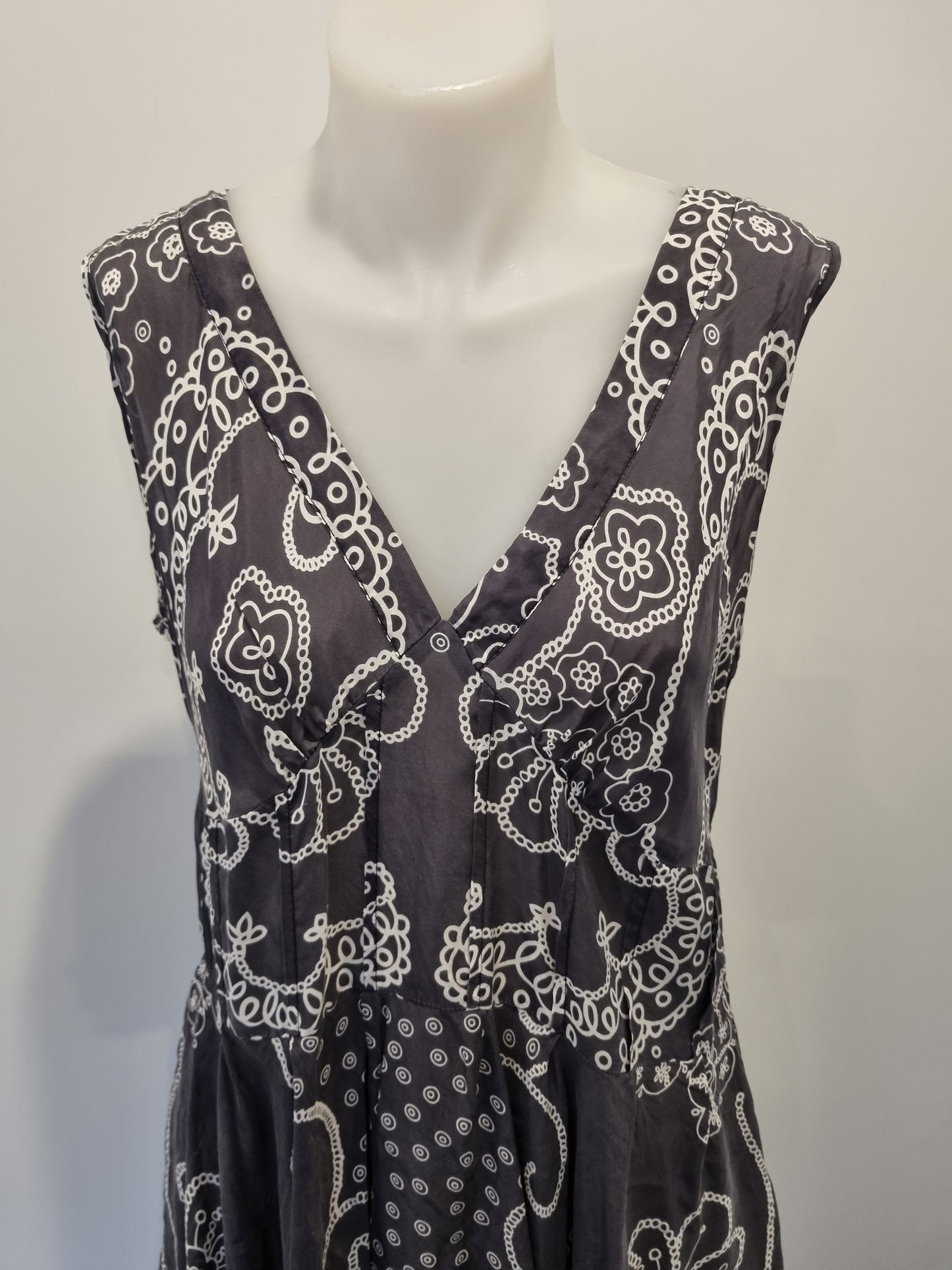 Johnny Was Silk Dress - Size 10