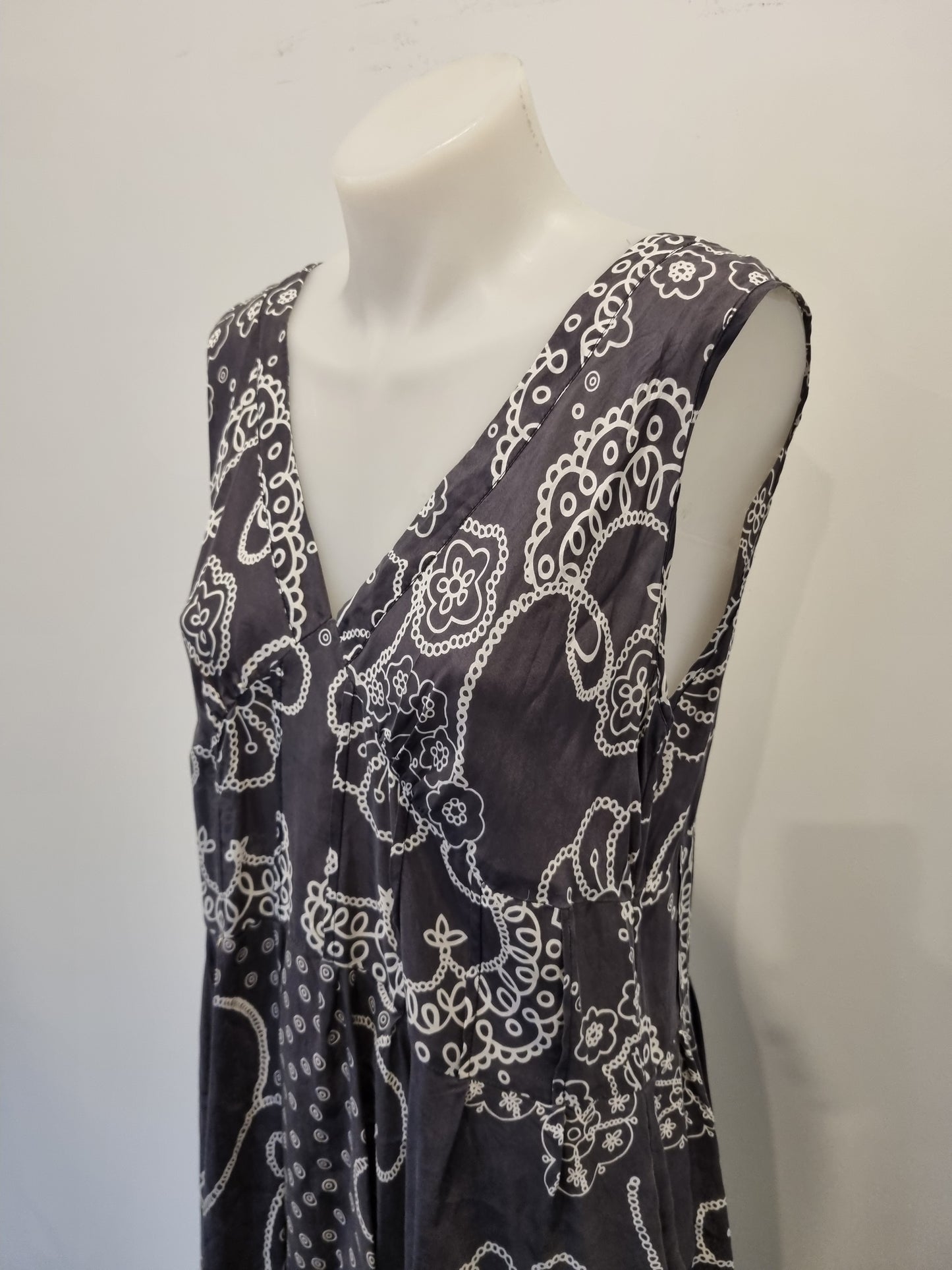 Johnny Was Silk Dress - Size 10