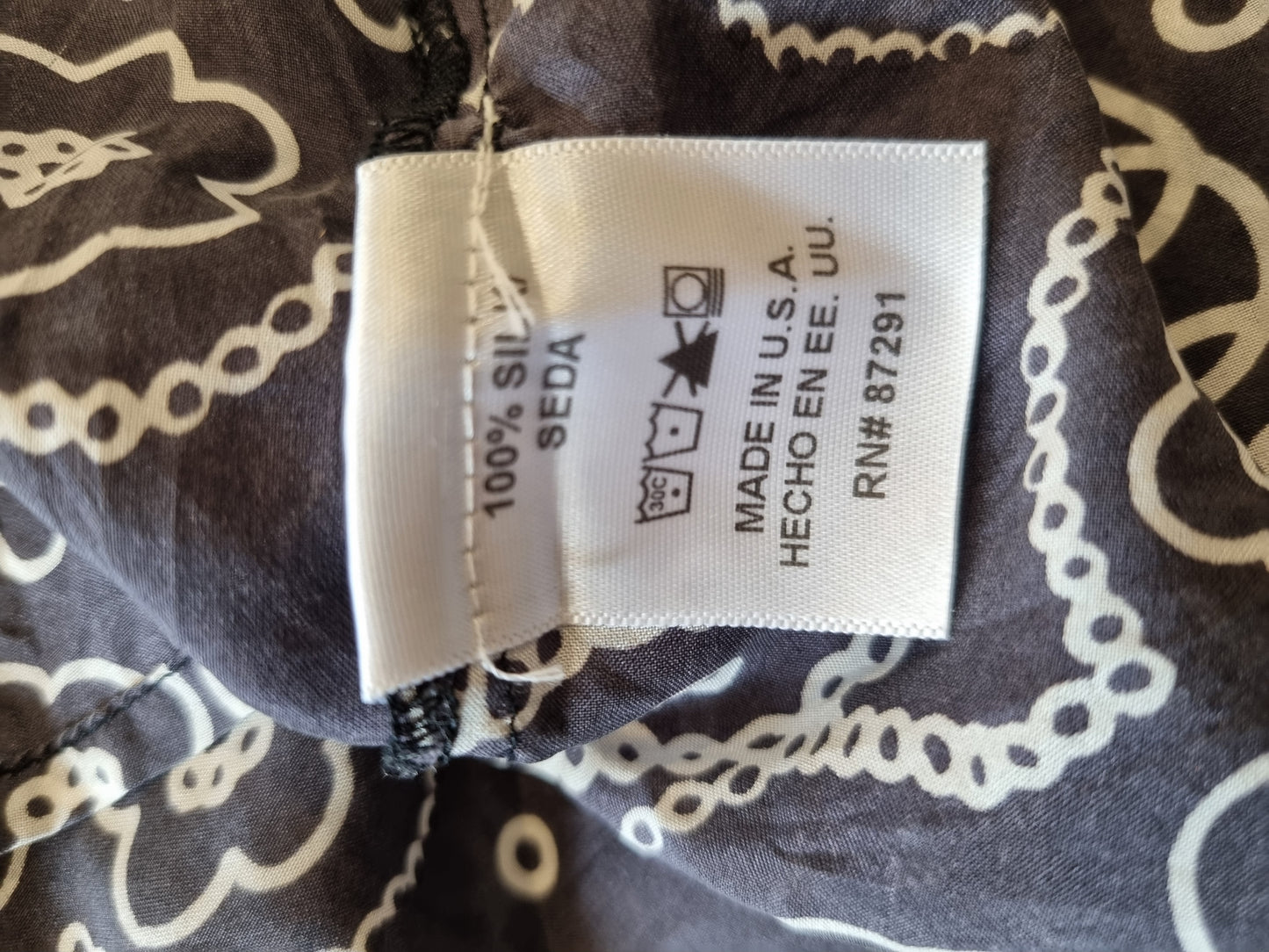 Johnny Was Silk Dress - Size 10