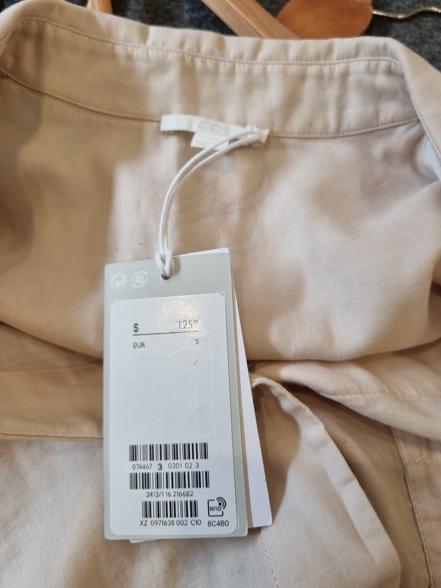 Cos Cotton Shirt - Size S (BNWT)