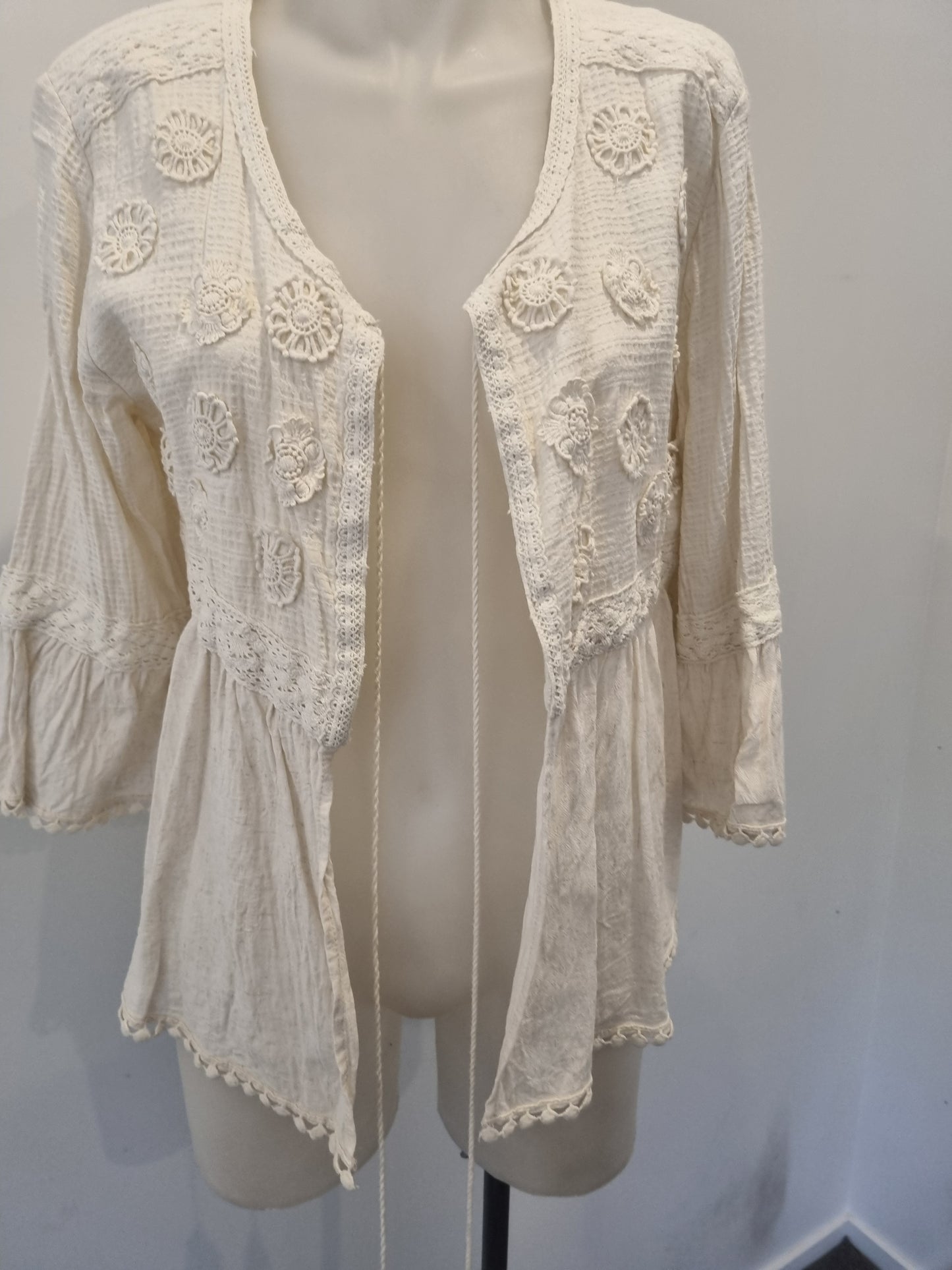 Cafe Latte Cardigan - Size S