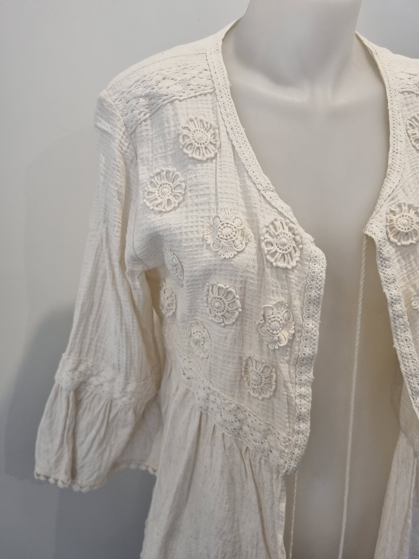 Cafe Latte Cardigan - Size S