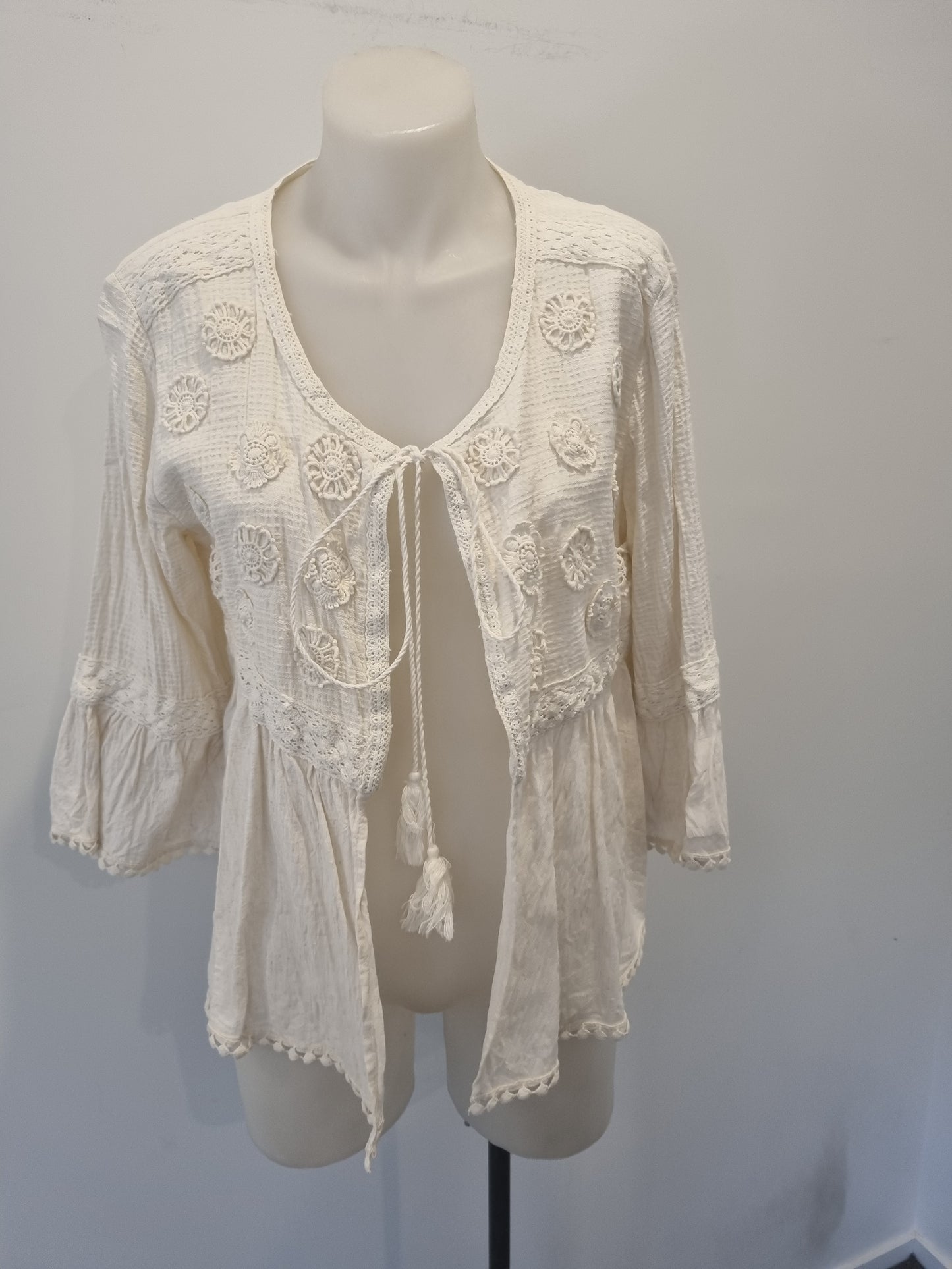 Cafe Latte Cardigan - Size S