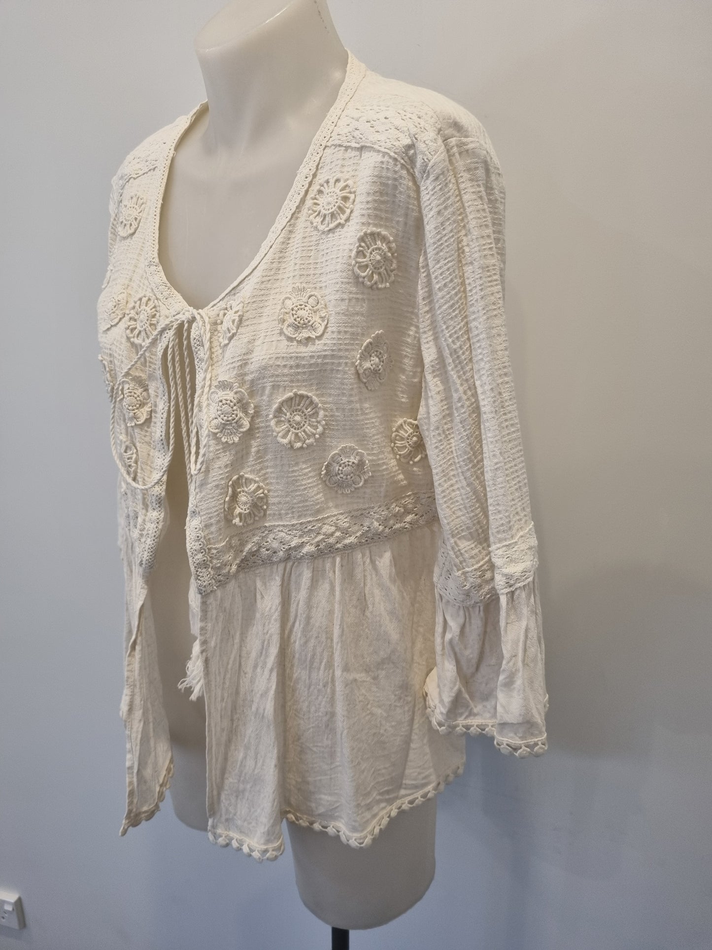 Cafe Latte Cardigan - Size S