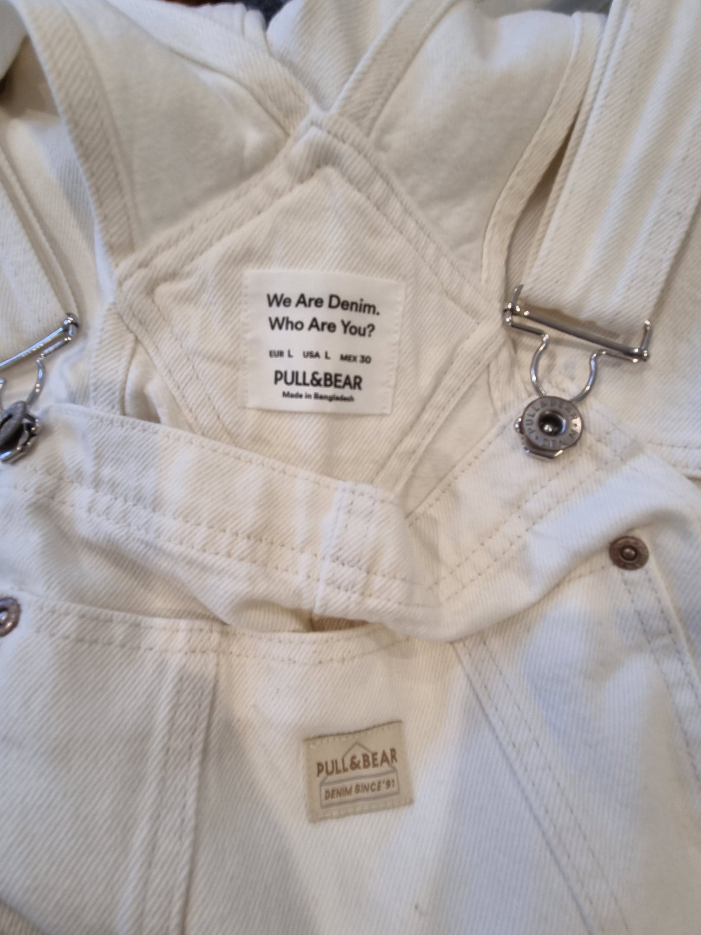 Pull & Bear Denim Overalls - Size L (BNWT)