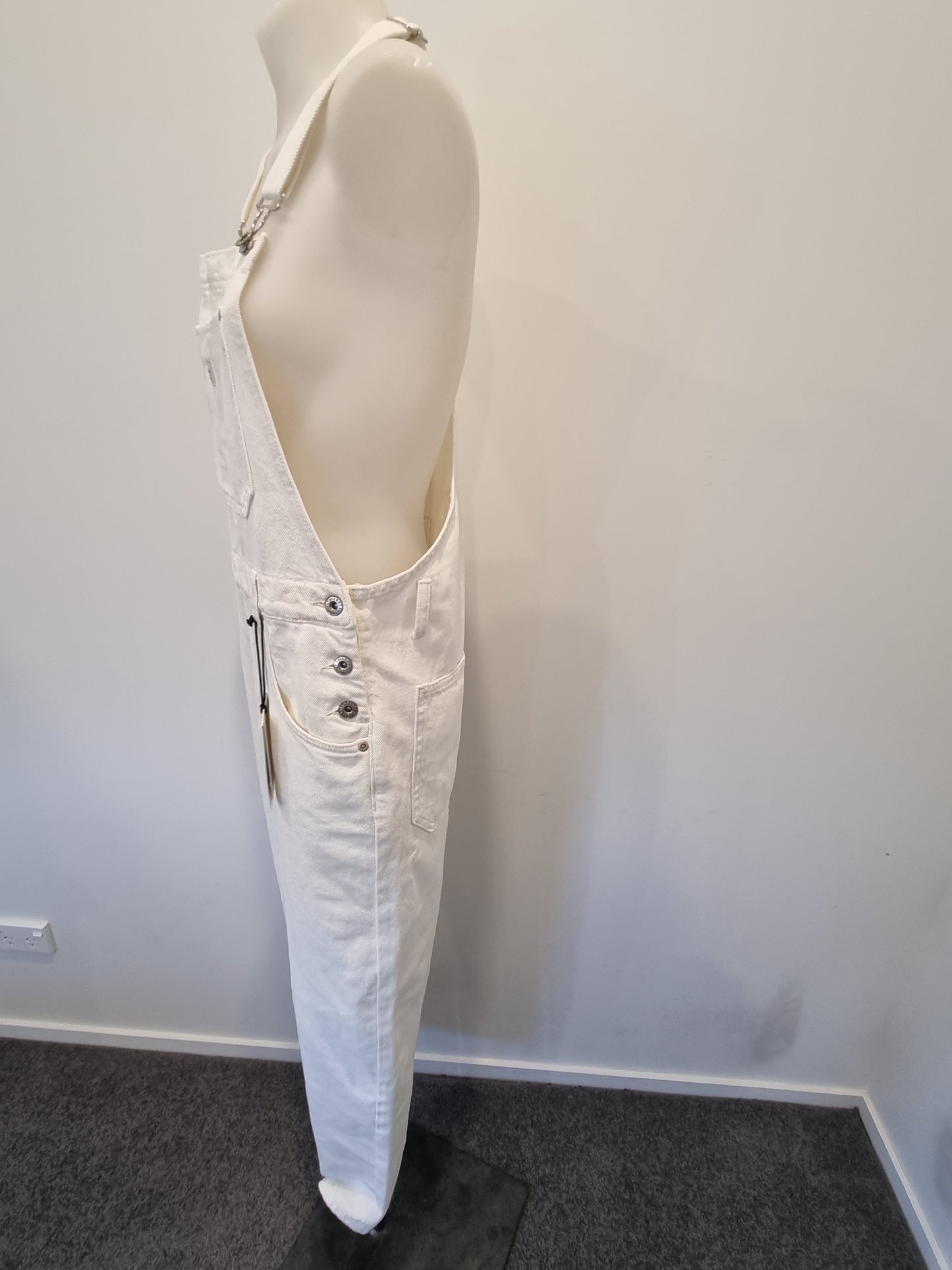 Pull & Bear Denim Overalls - Size L (BNWT)