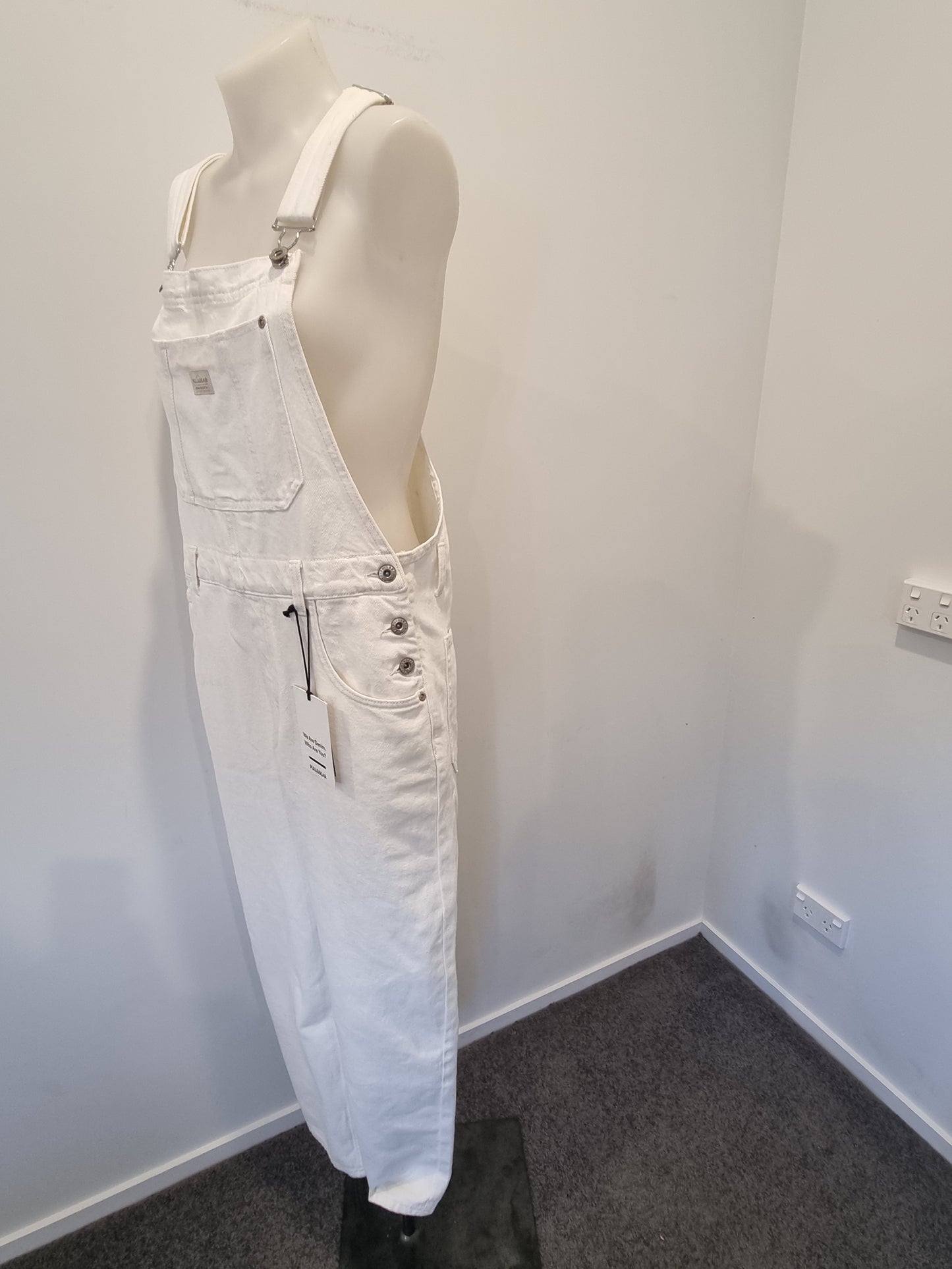 Pull & Bear Denim Overalls - Size L (BNWT)
