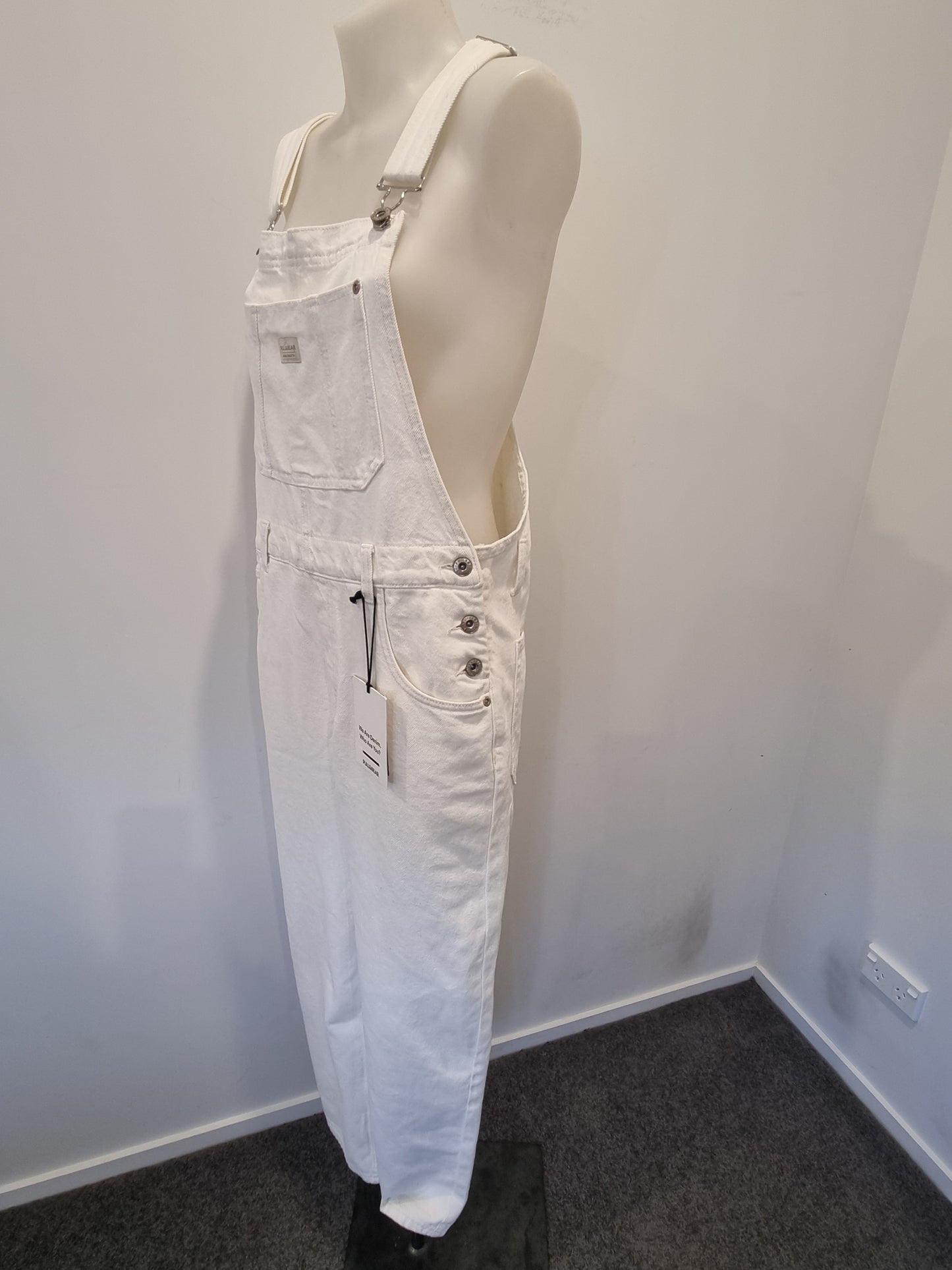 Pull & Bear Denim Overalls - Size L (BNWT)