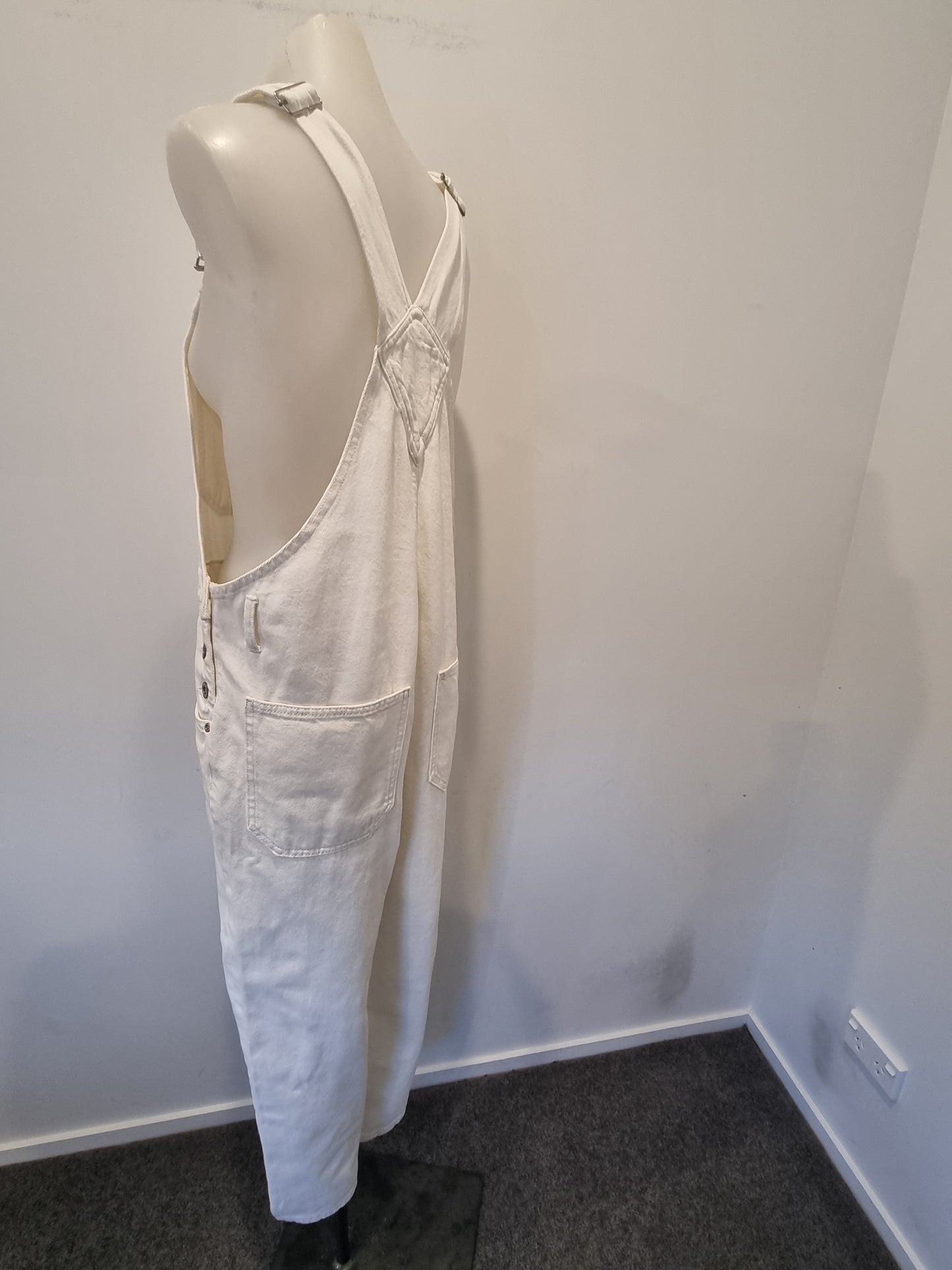 Pull & Bear Denim Overalls - Size L (BNWT)