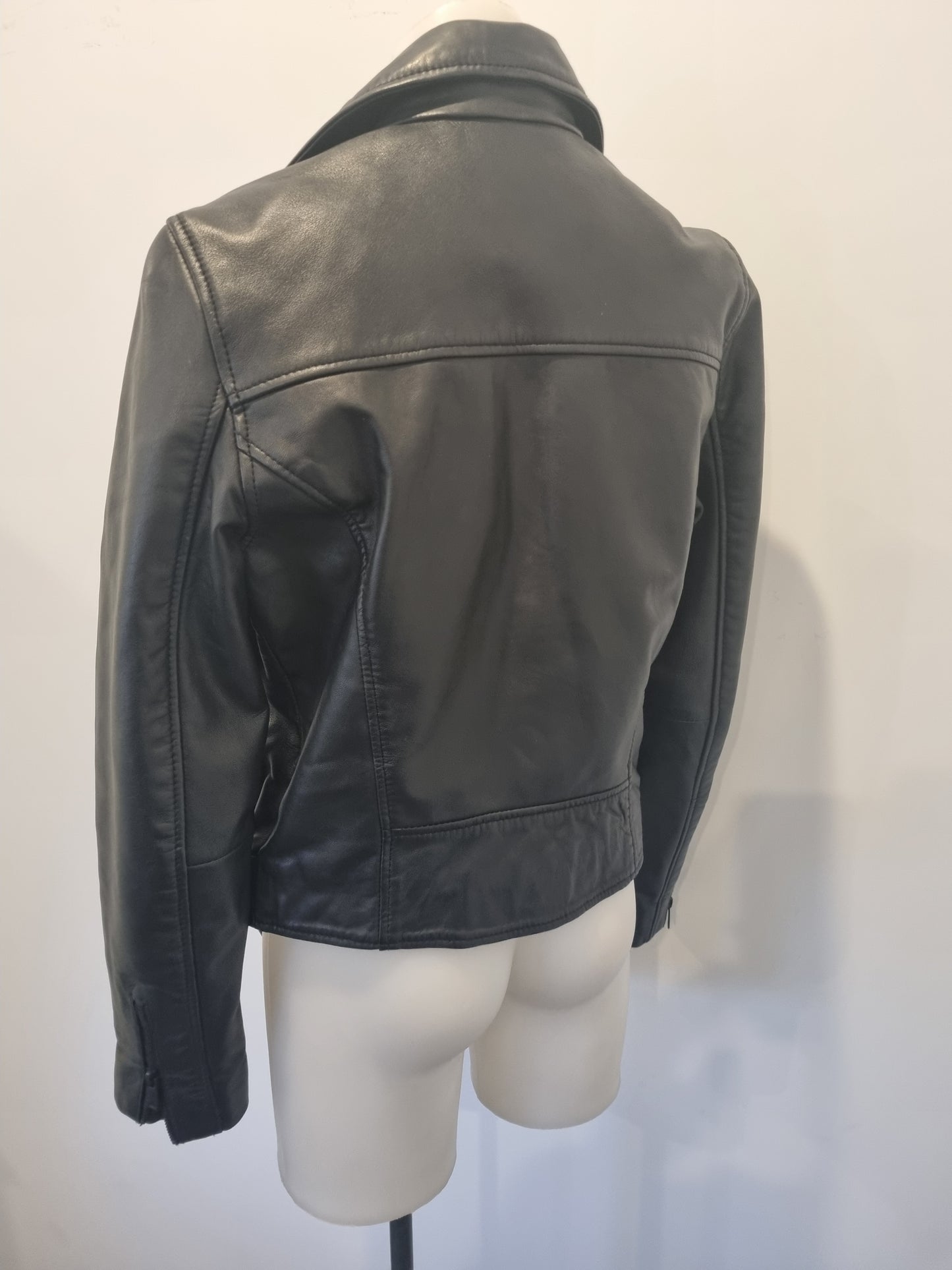 Decjuba Leather Jacket - Size 10