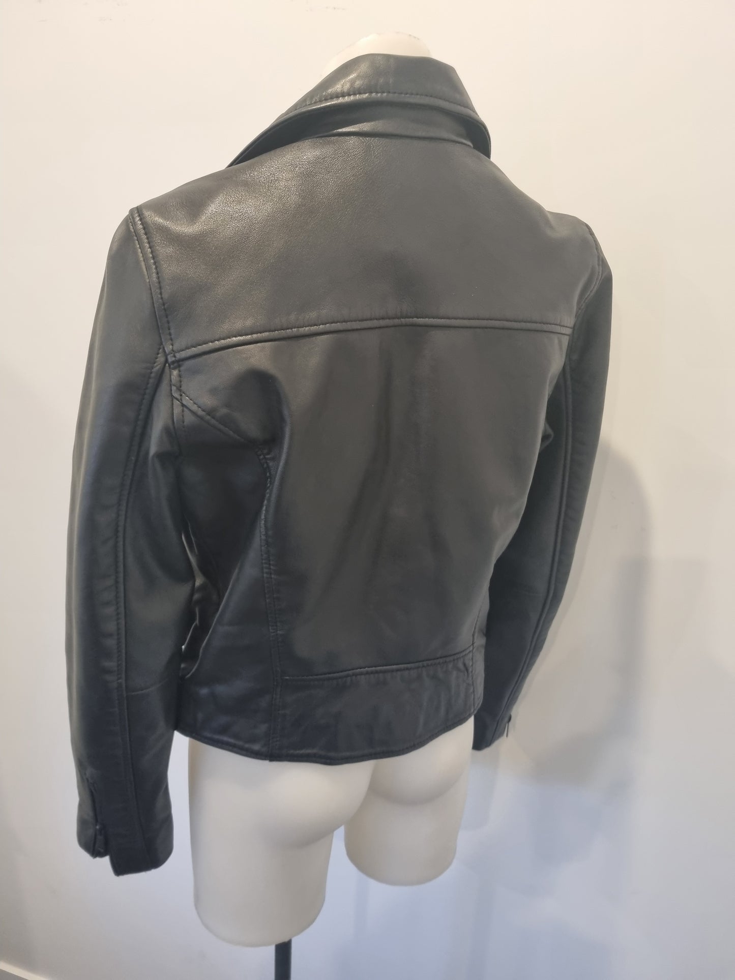 Decjuba Leather Jacket - Size 10