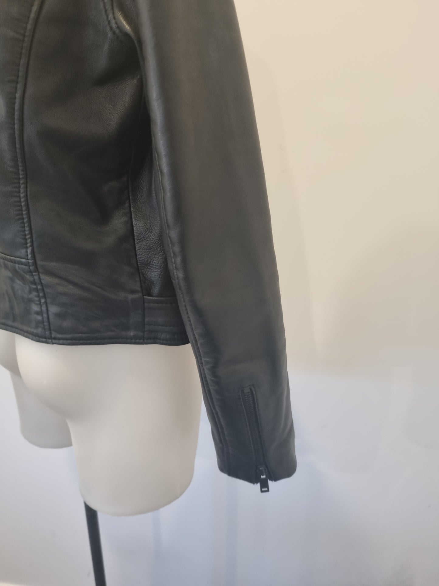 Decjuba Leather Jacket - Size 10