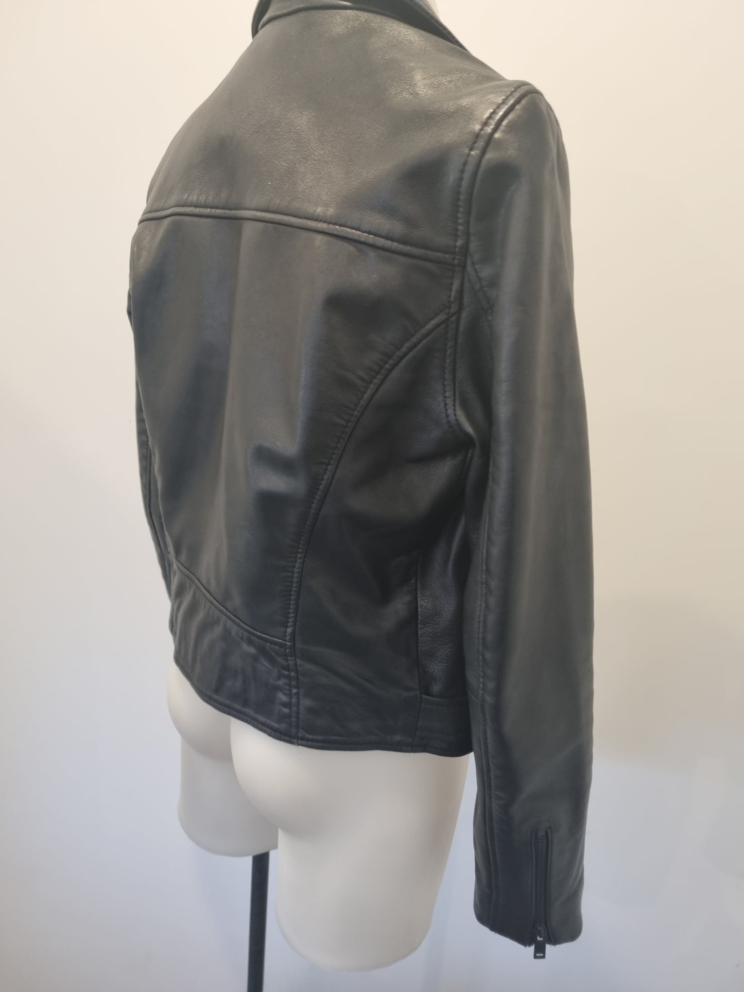 Decjuba Leather Jacket - Size 10